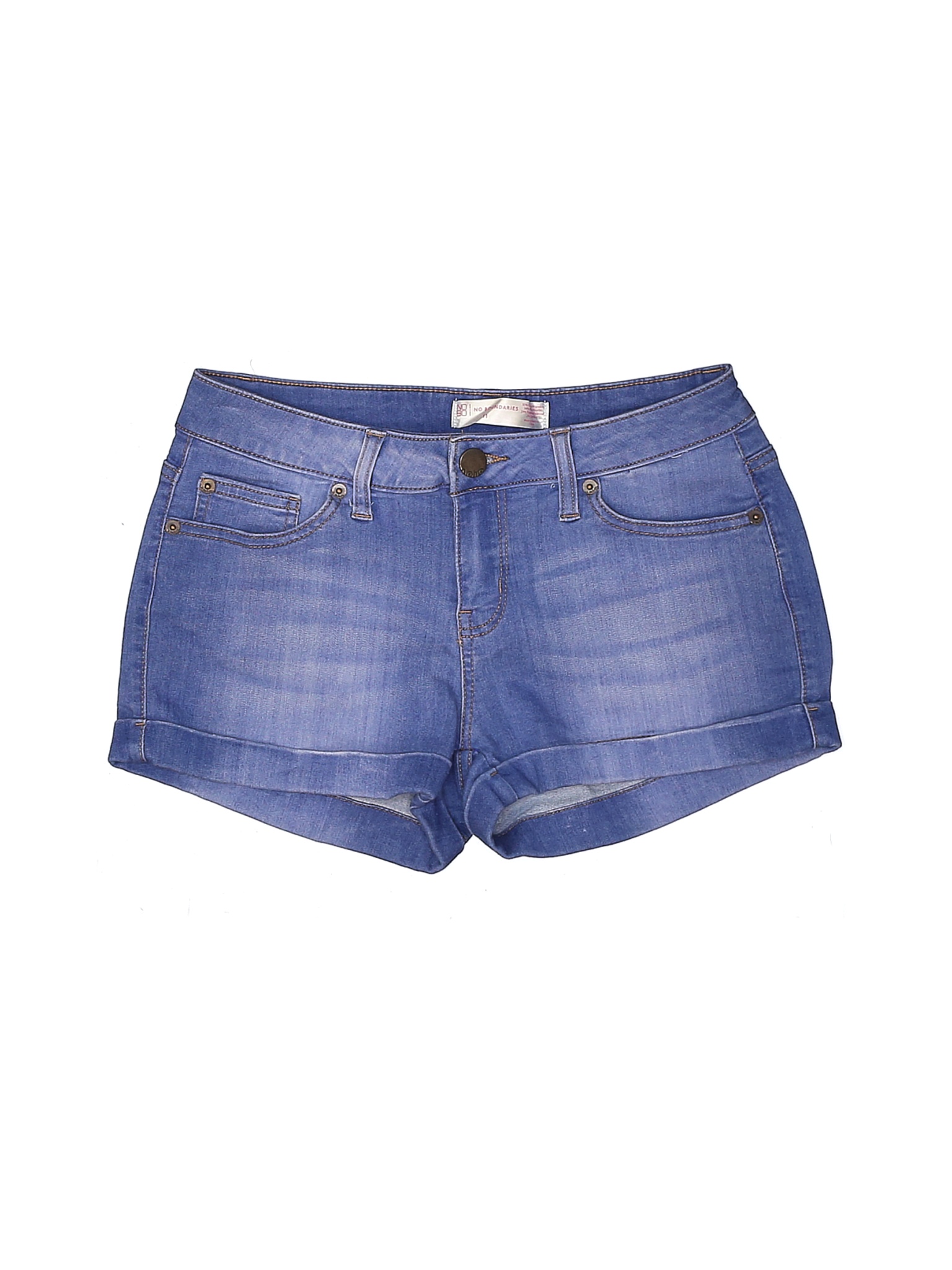 No Boundaries Women Blue Denim Shorts 11 | eBay
