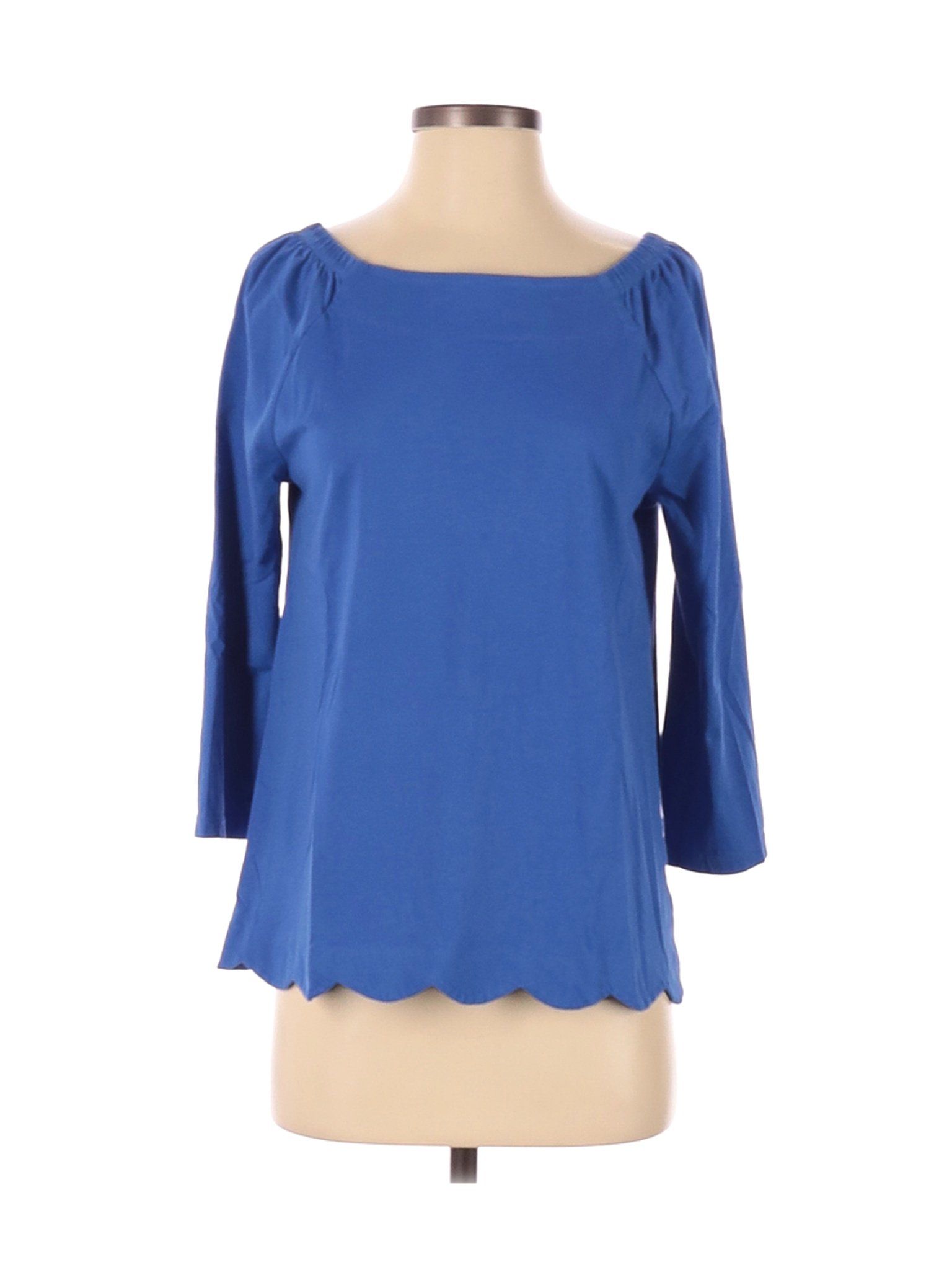 Talbots Women Blue 3/4 Sleeve T-Shirt S | eBay