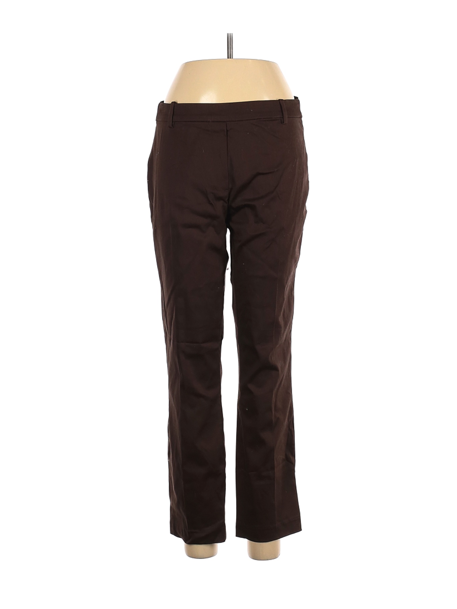 NWT H&M Women Brown Casual Pants 12 | eBay