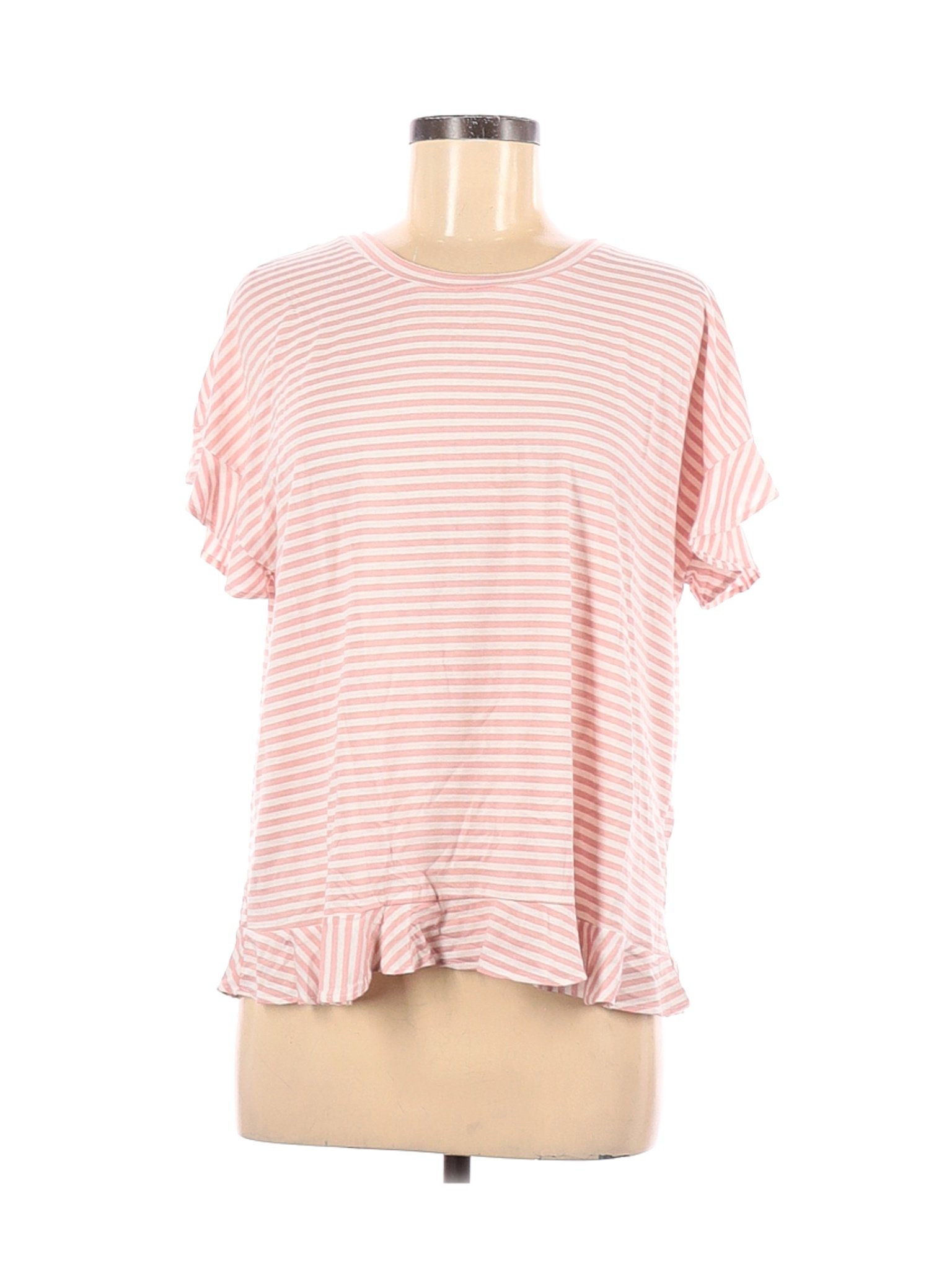 Dreamers Women Pink Short Sleeve Top M | eBay