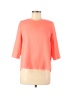 Elodie 100% Polyester Orange Pink 3/4 Sleeve Blouse Size M - photo 1