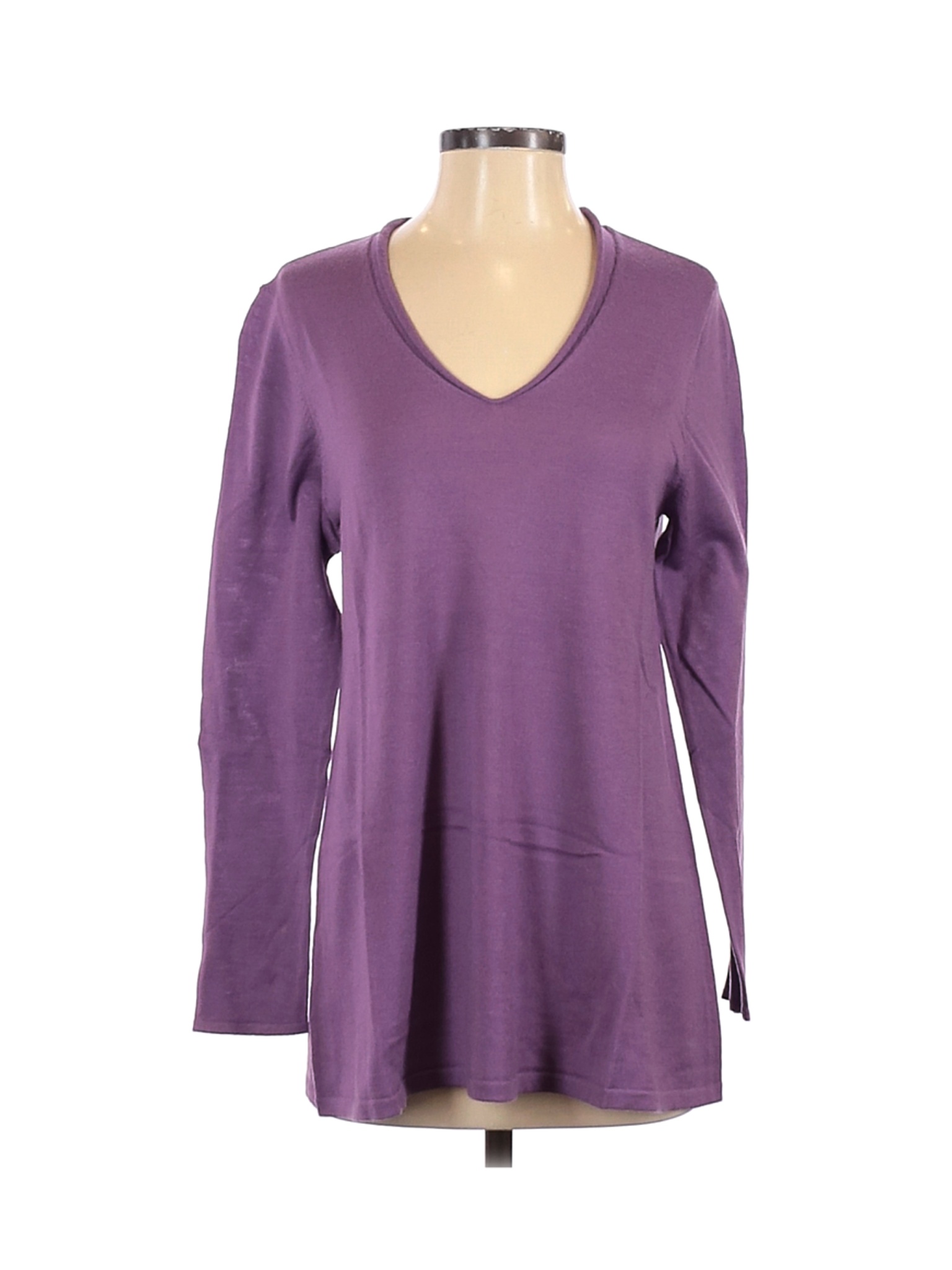 NWT J.Jill Women Purple Wool Pullover Sweater S | eBay