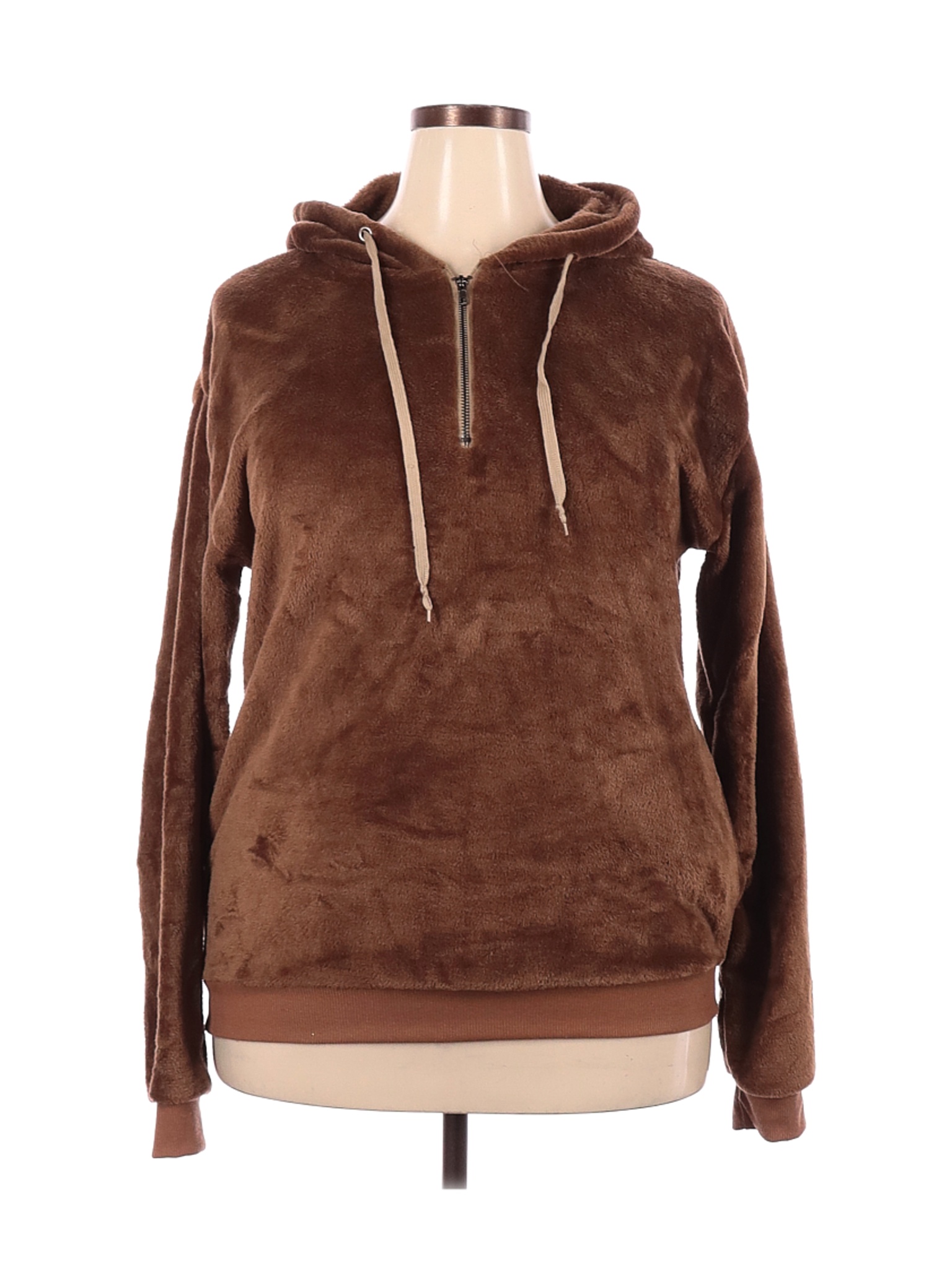 Unbranded Women Brown Fleece 2X Plus | eBay