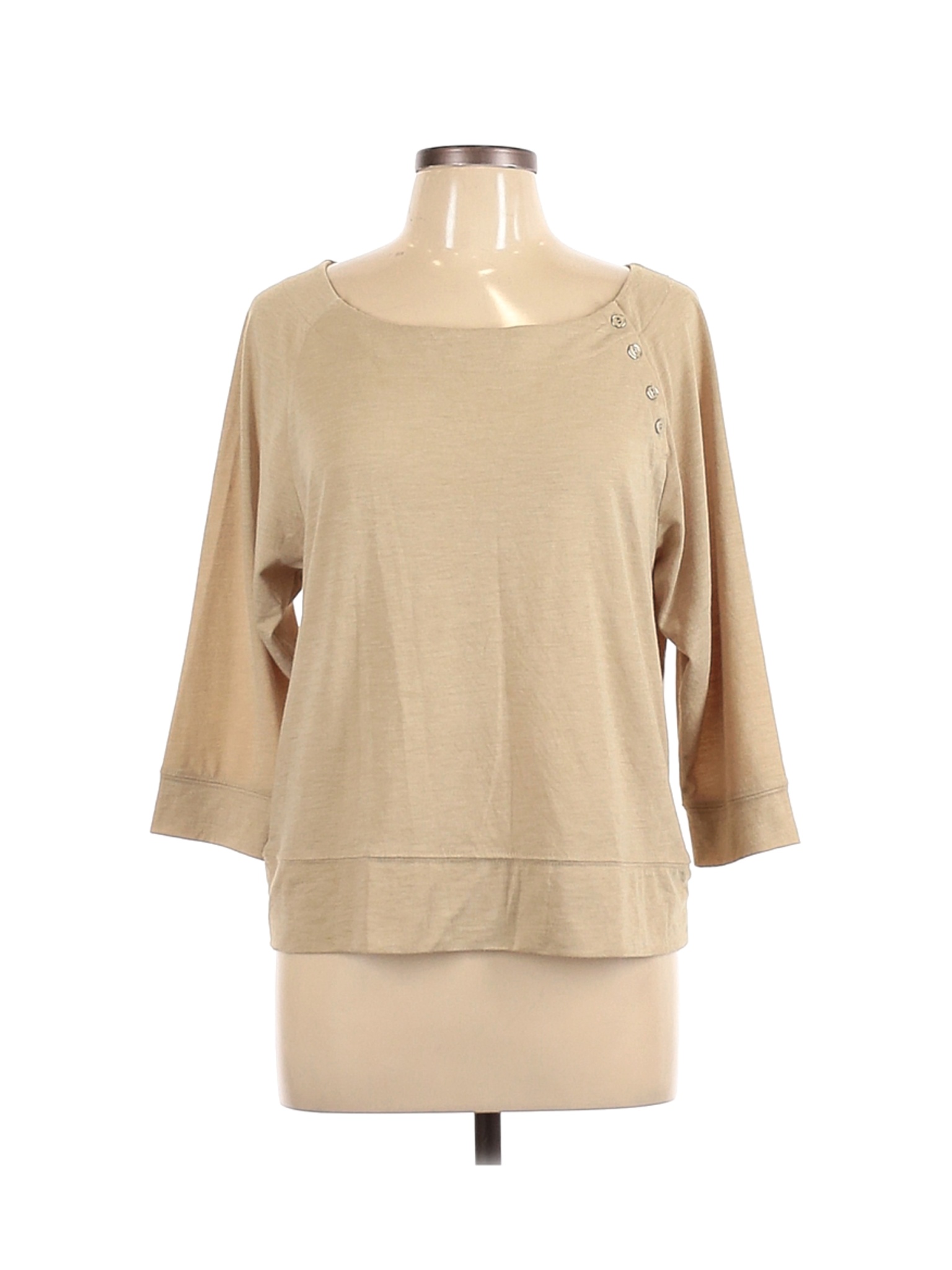 NY&C Women Brown Long Sleeve Top L | eBay