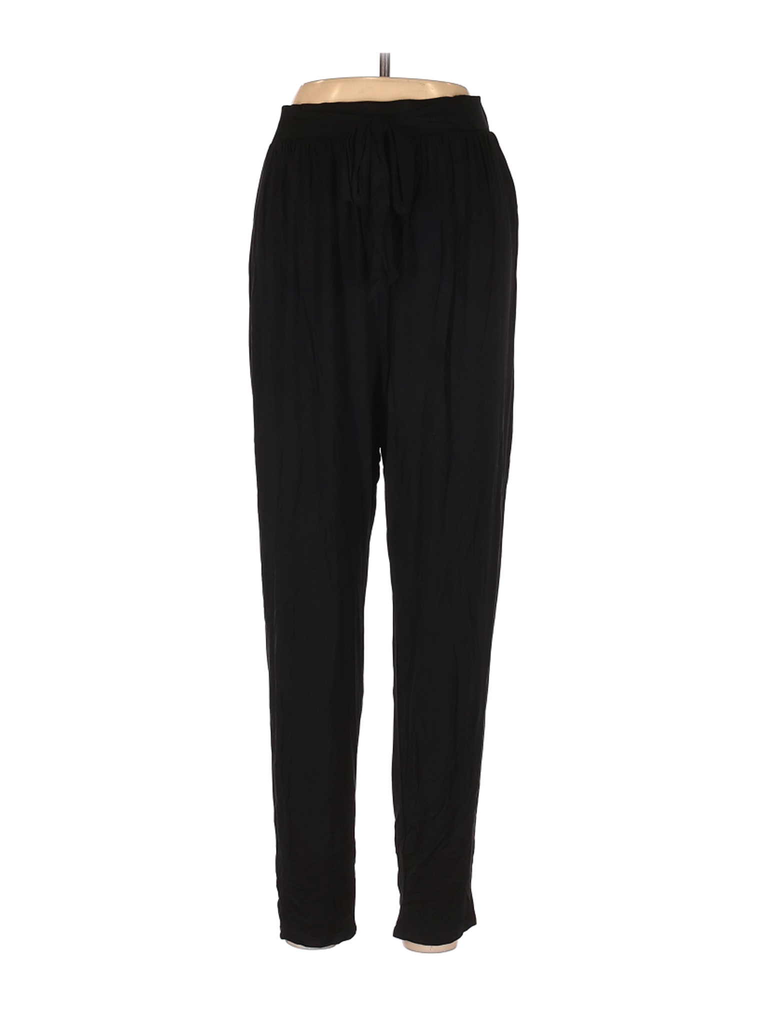Easel Women Black Casual Pants M | eBay