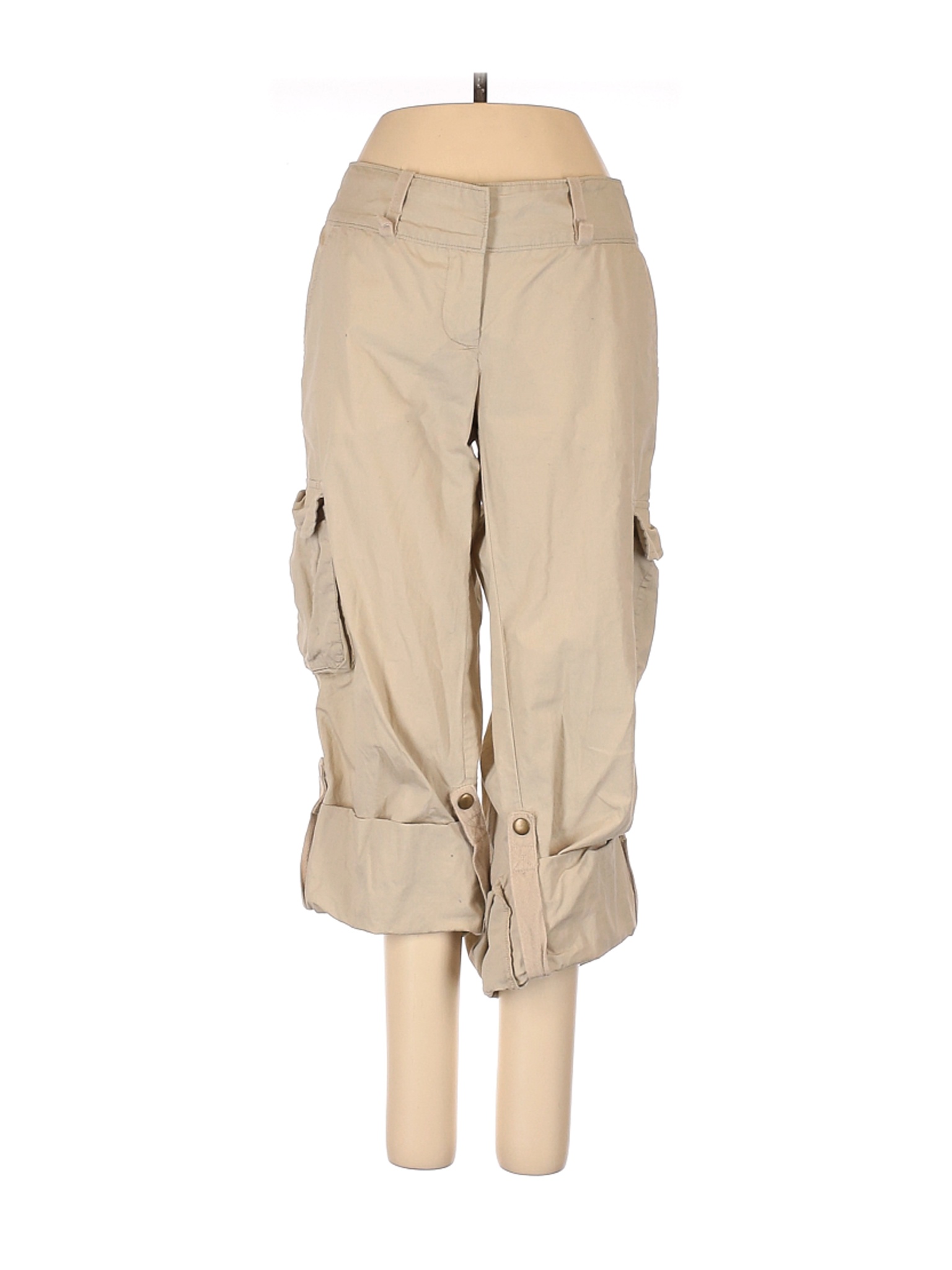 brown cargo pants h&m