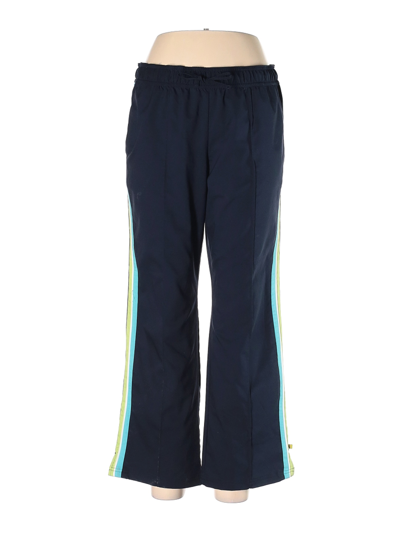 Made for Life Women Blue Track Pants L Petites | eBay