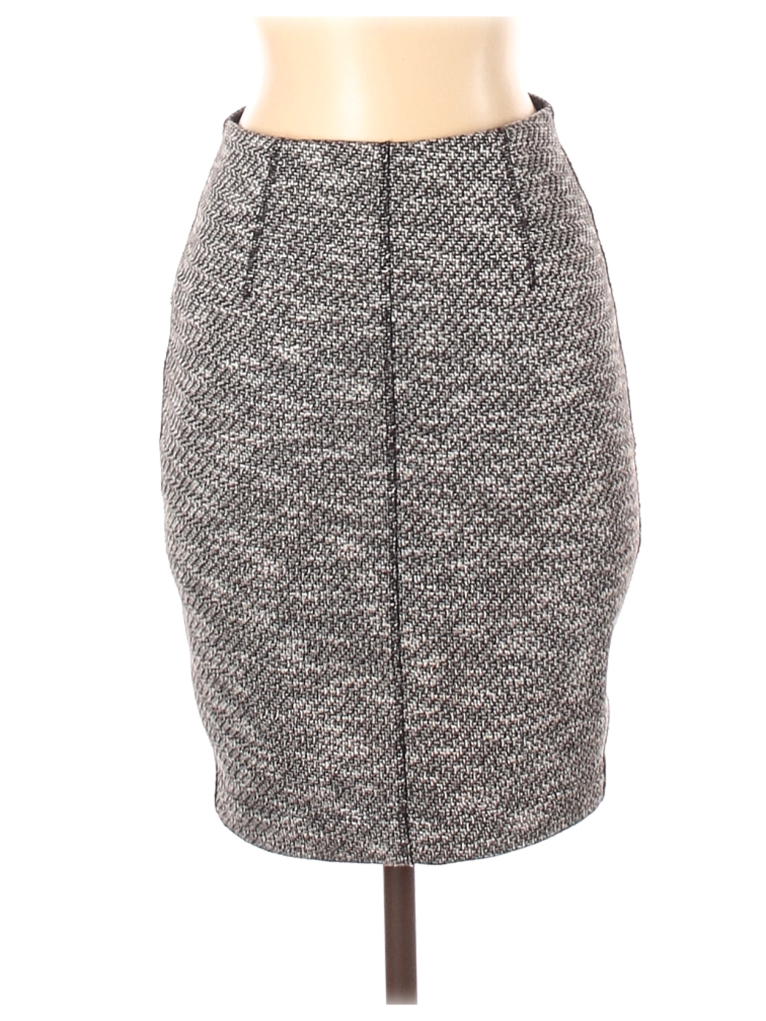 Ann Taylor Women Gray Casual Skirt 00 Petites | eBay