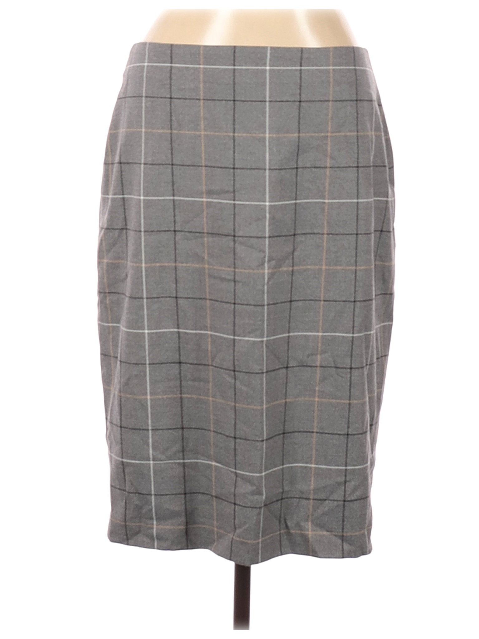 NWT Ann Taylor Women Gray Casual Skirt 10 | eBay