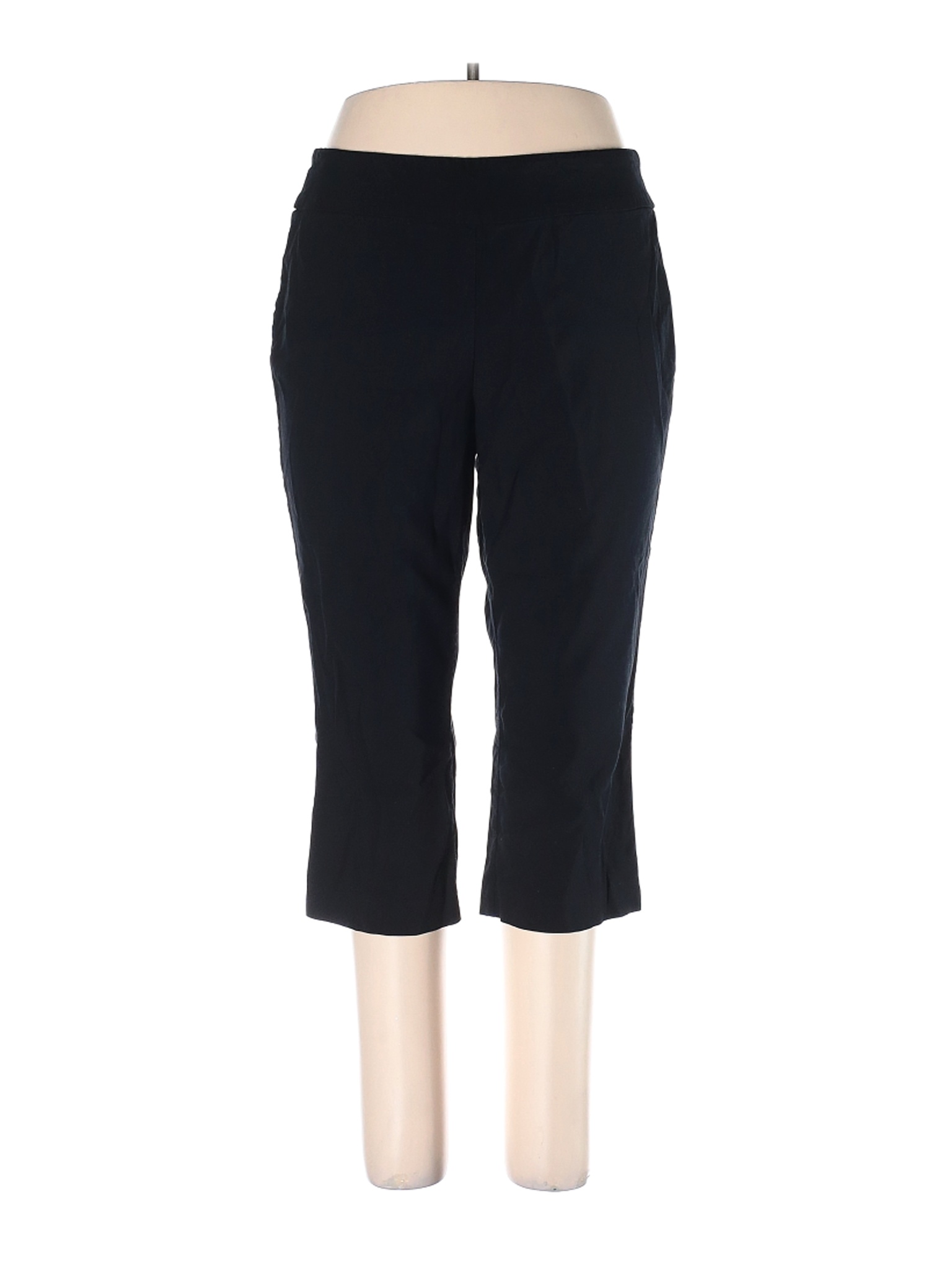Dana Buchman Women Black Casual Pants L | eBay