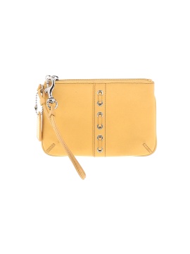 Coach Leather Wristlet