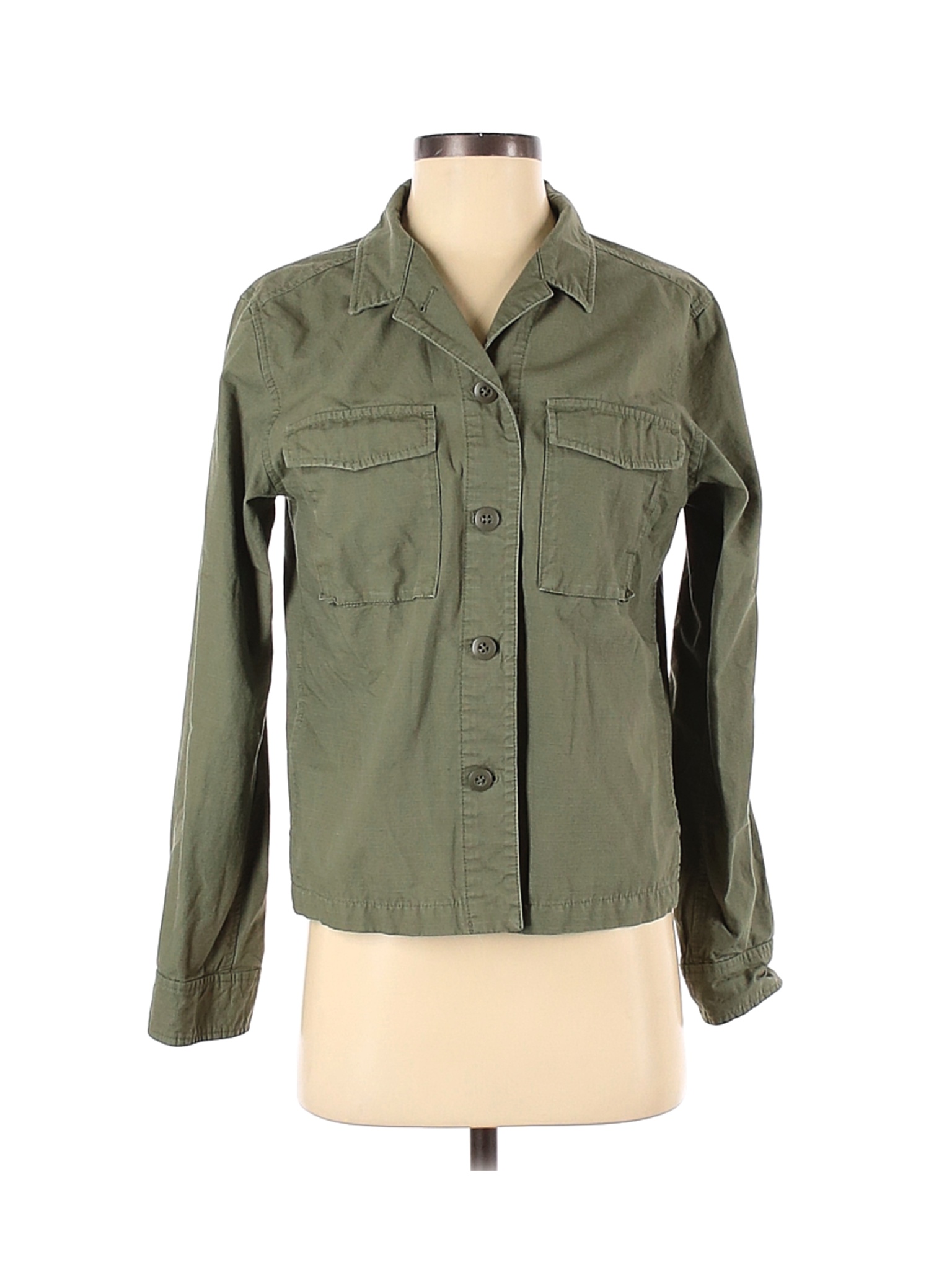 Uniqlo Women Green Jacket S | eBay