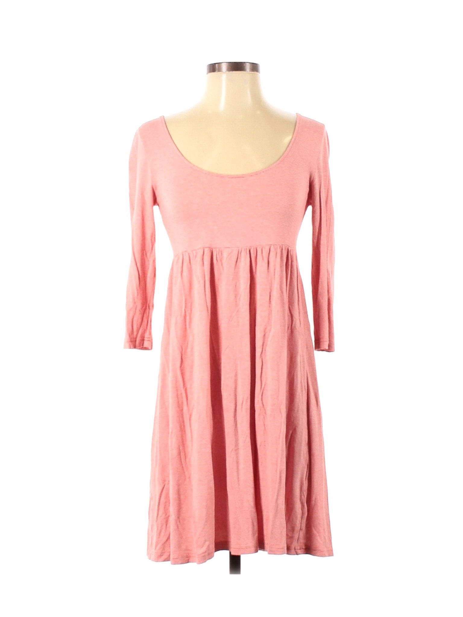h&m pink floral dress