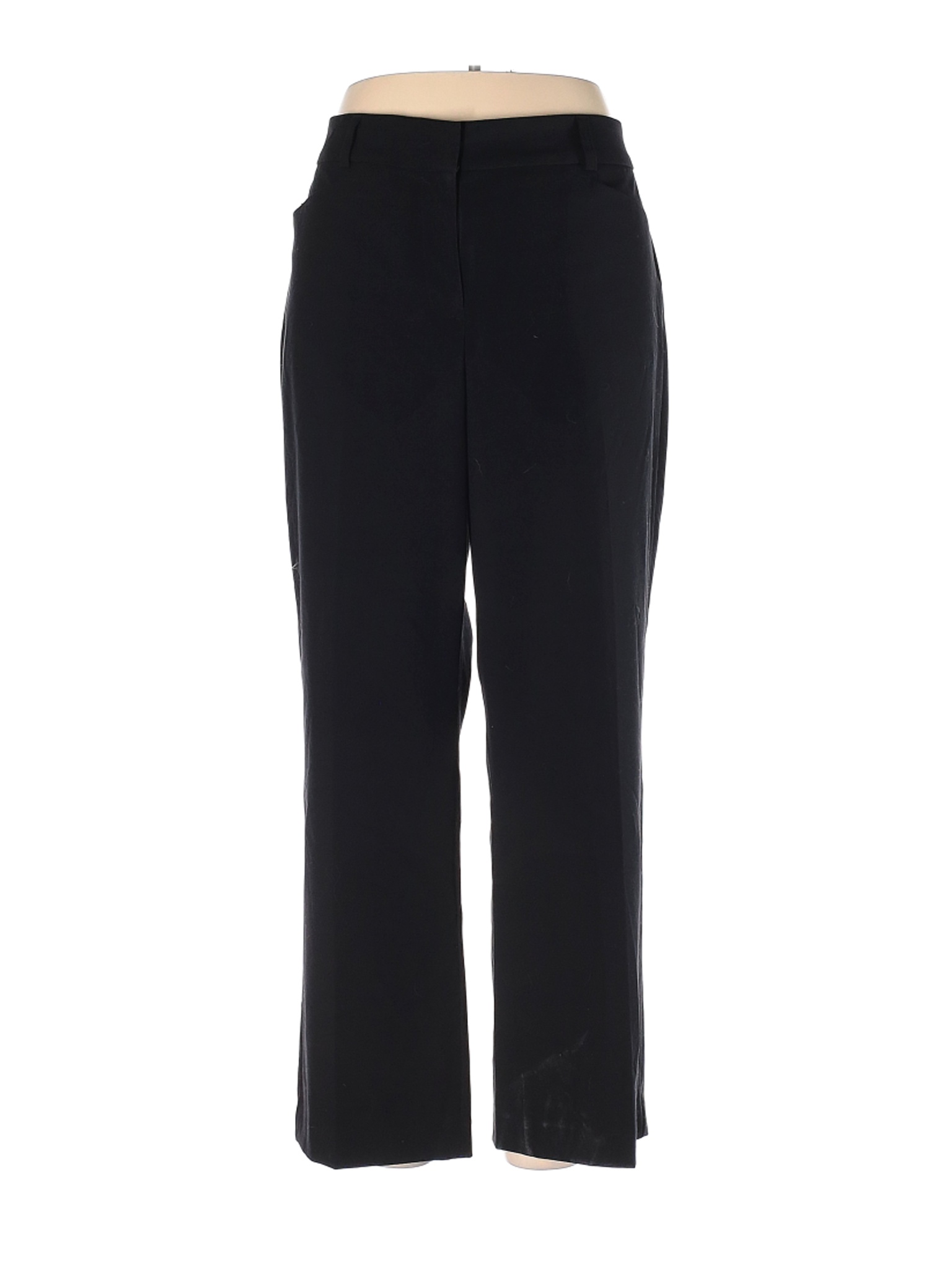 Lane Bryant Women Black Dress Pants 16 Plus | eBay