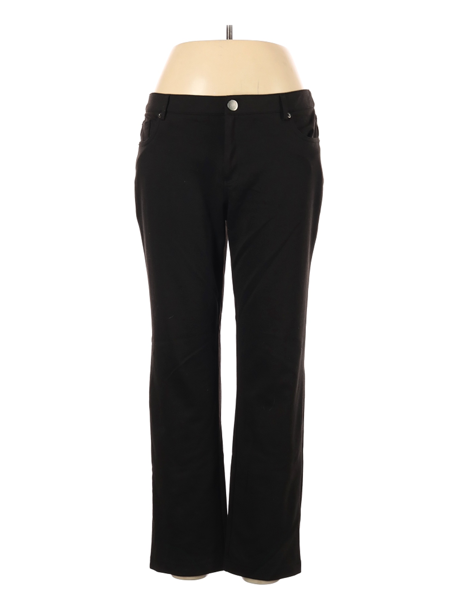 SOHO Apparel Ltd Women Black Casual Pants 12 | eBay
