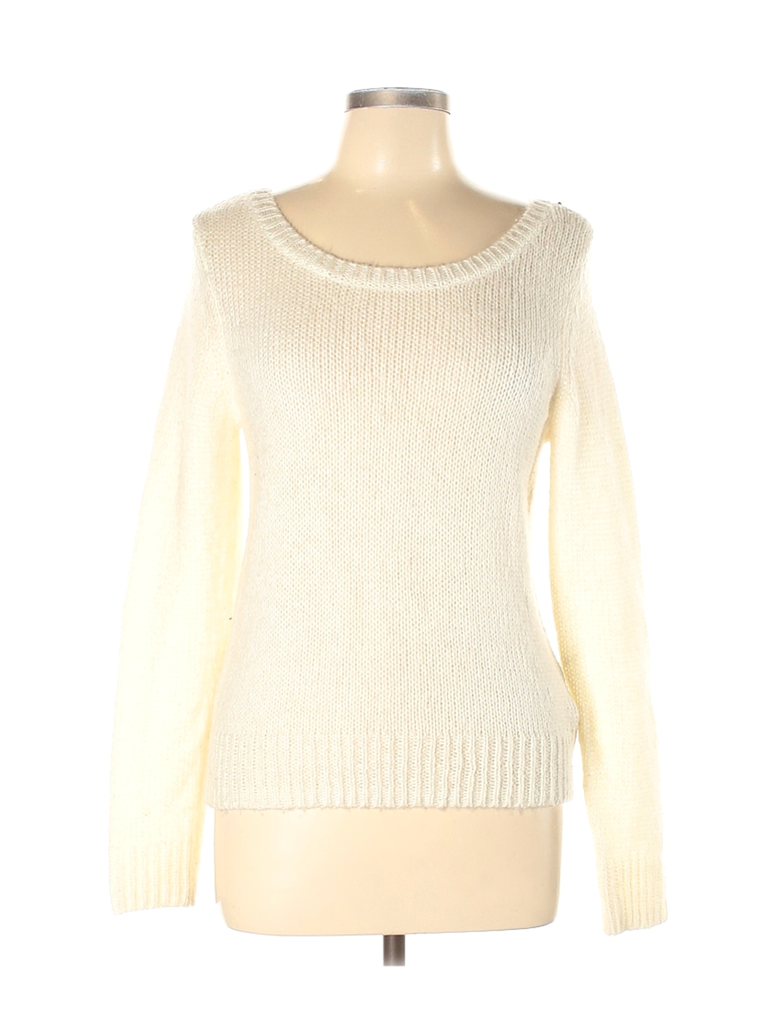 Divided by H&M Women Ivory Pullover Sweater 10 | eBay