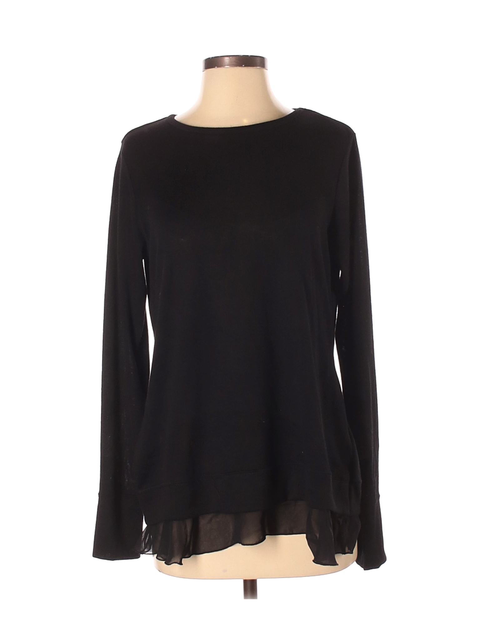 Kelly By Clinton Kelly Women Black Pullover Sweater S | eBay