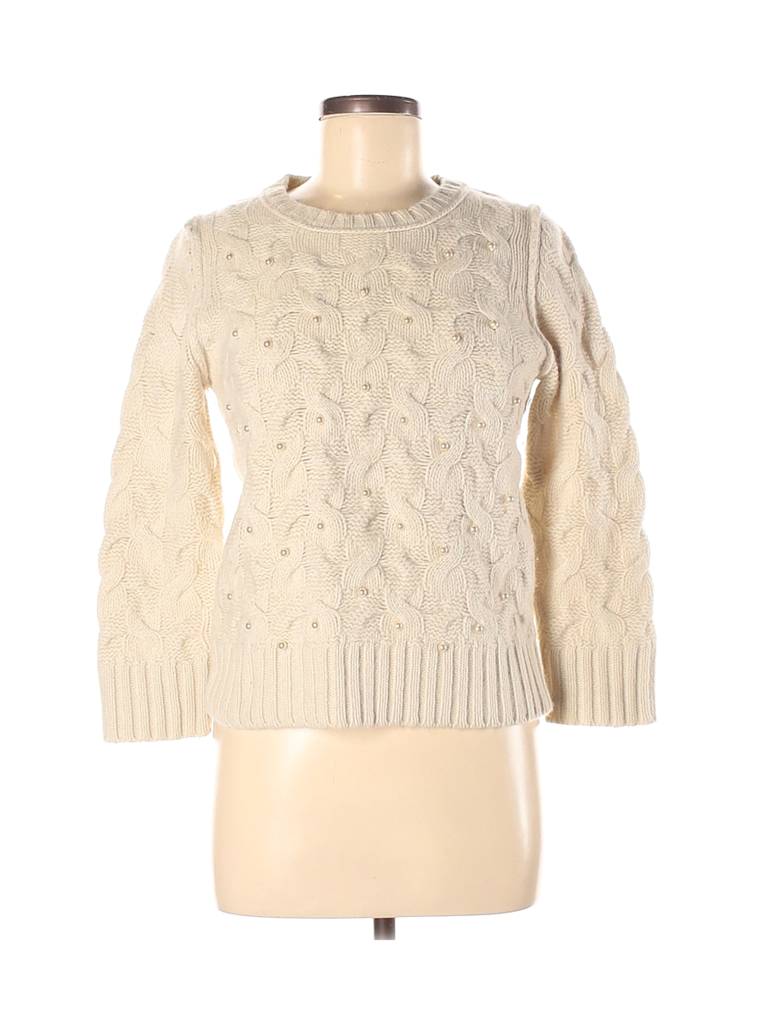 Ann Taylor Women Brown Wool Pullover Sweater M | eBay