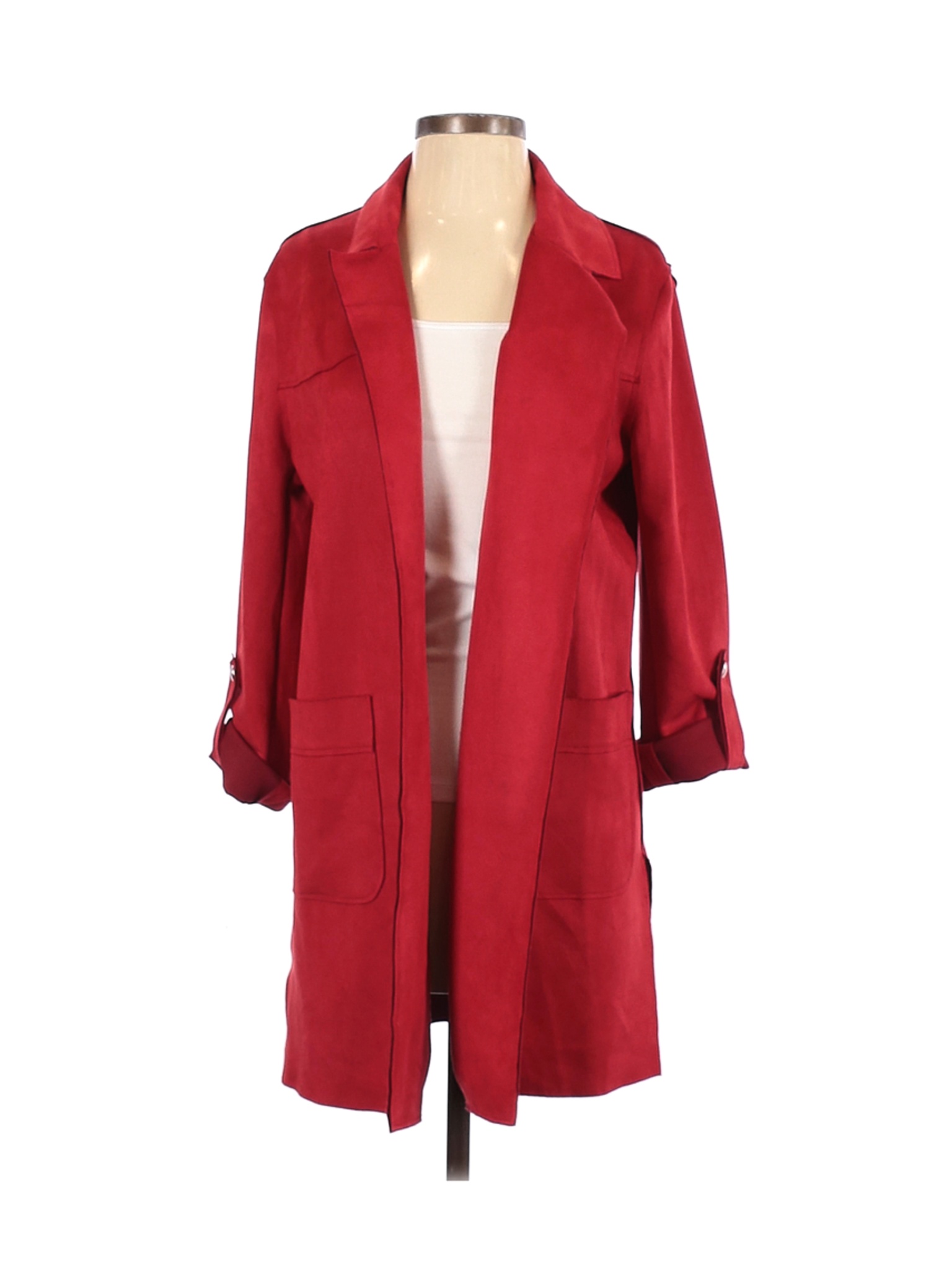 bershka red jacket