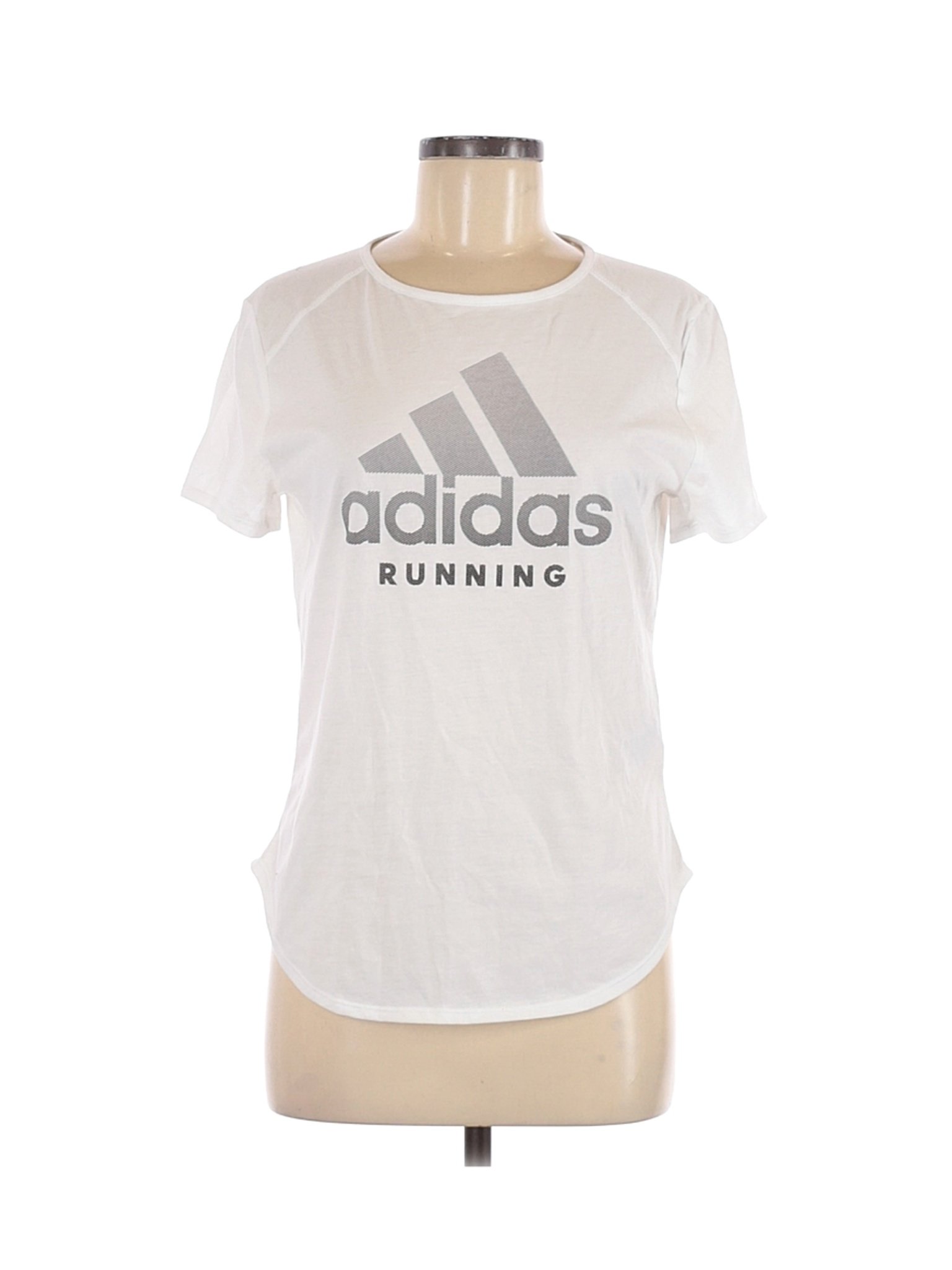 Adidas Women White Active T-Shirt M | eBay