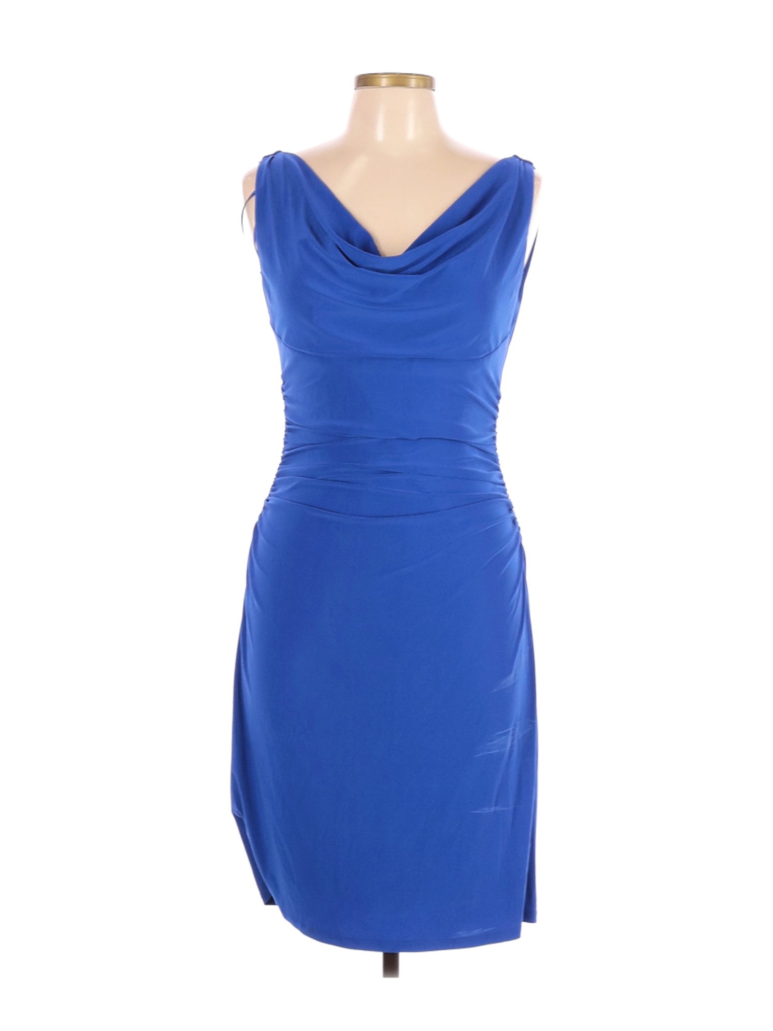 Lauren by Ralph Lauren Women Blue Casual Dress 8 | eBay