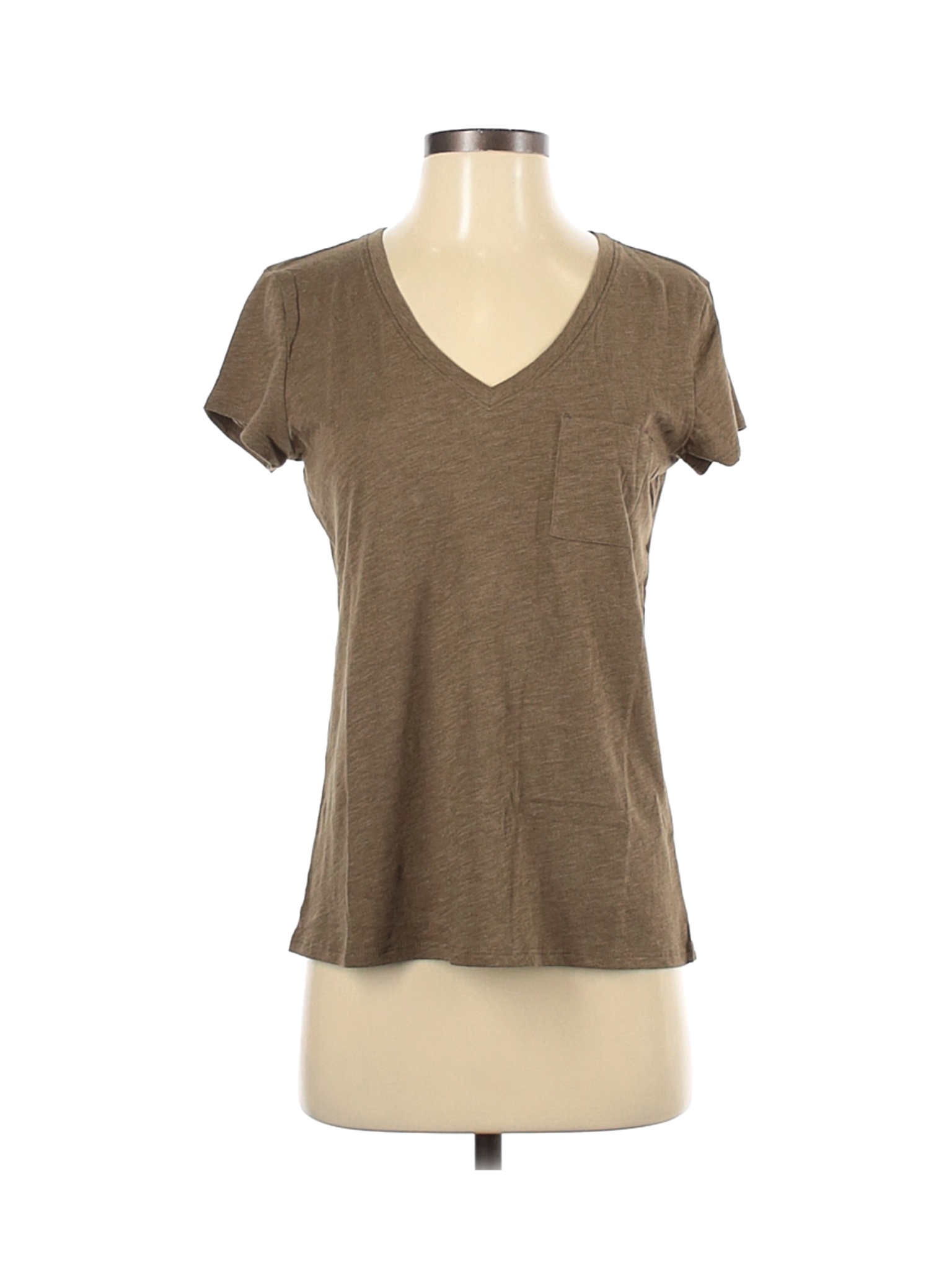 Garnet Hill Women Green Short Sleeve T-Shirt XS | eBay