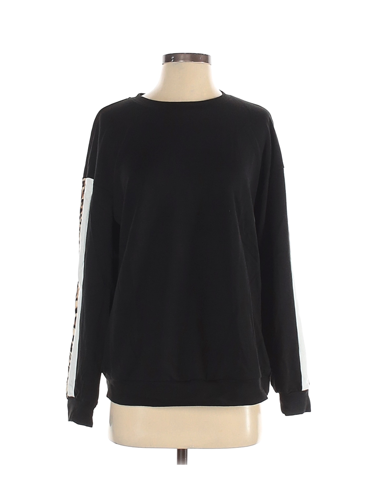 shein black sweatshirt