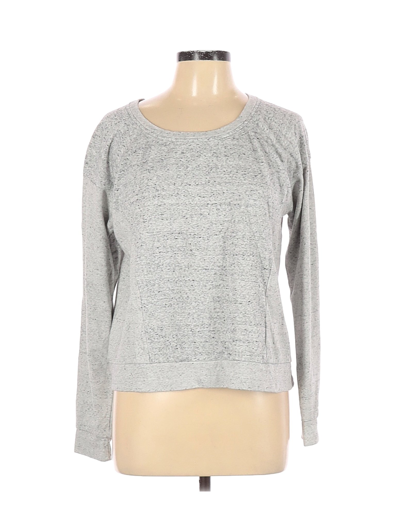Abercrombie & Fitch Women Gray Sweatshirt L | eBay