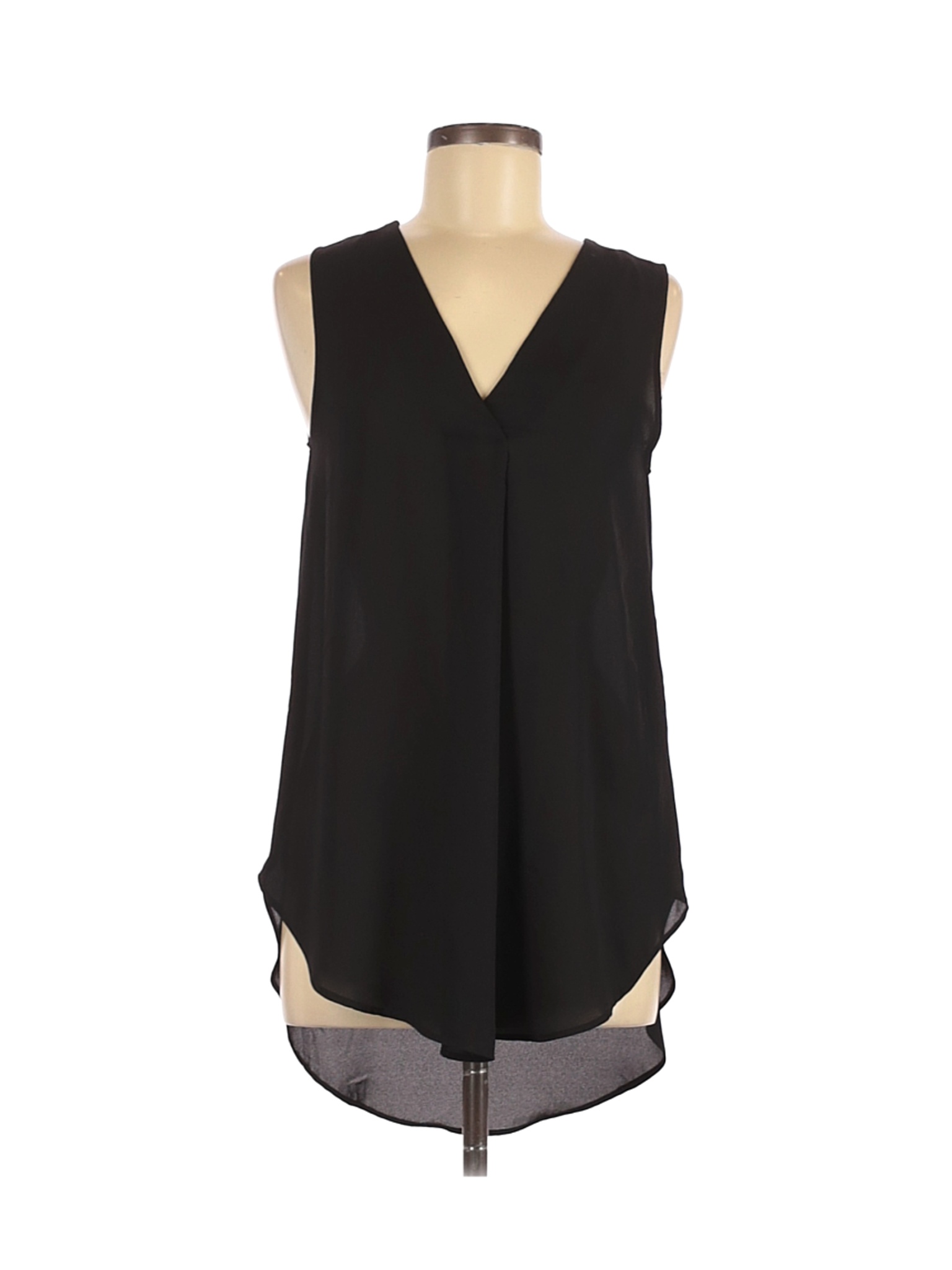 NWT Conscious Collection by H&M Women Black Sleeveless Blouse 6 | eBay