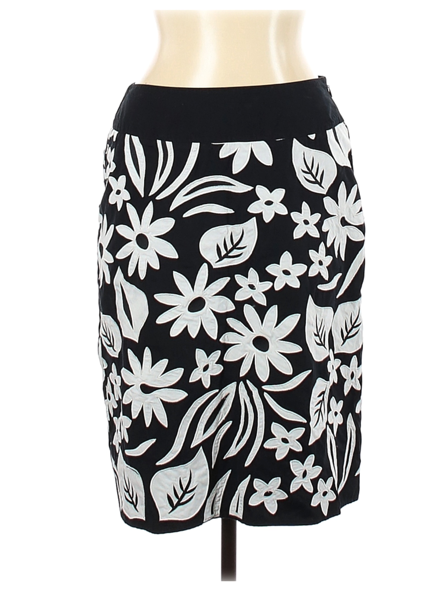 Liz Claiborne Women Black Casual Skirt 10 Ebay 