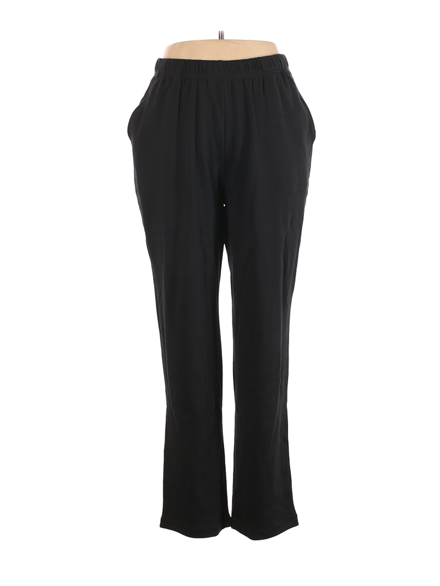 Woman Within Women Black Casual Pants 18 Plus | eBay