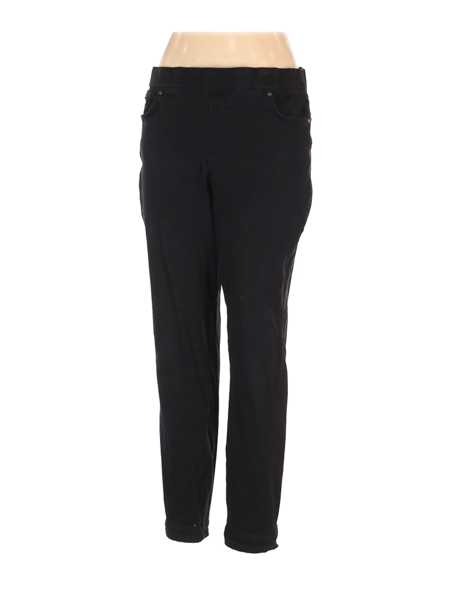 Gloria Vanderbilt Women Black Casual Pants 14 | eBay