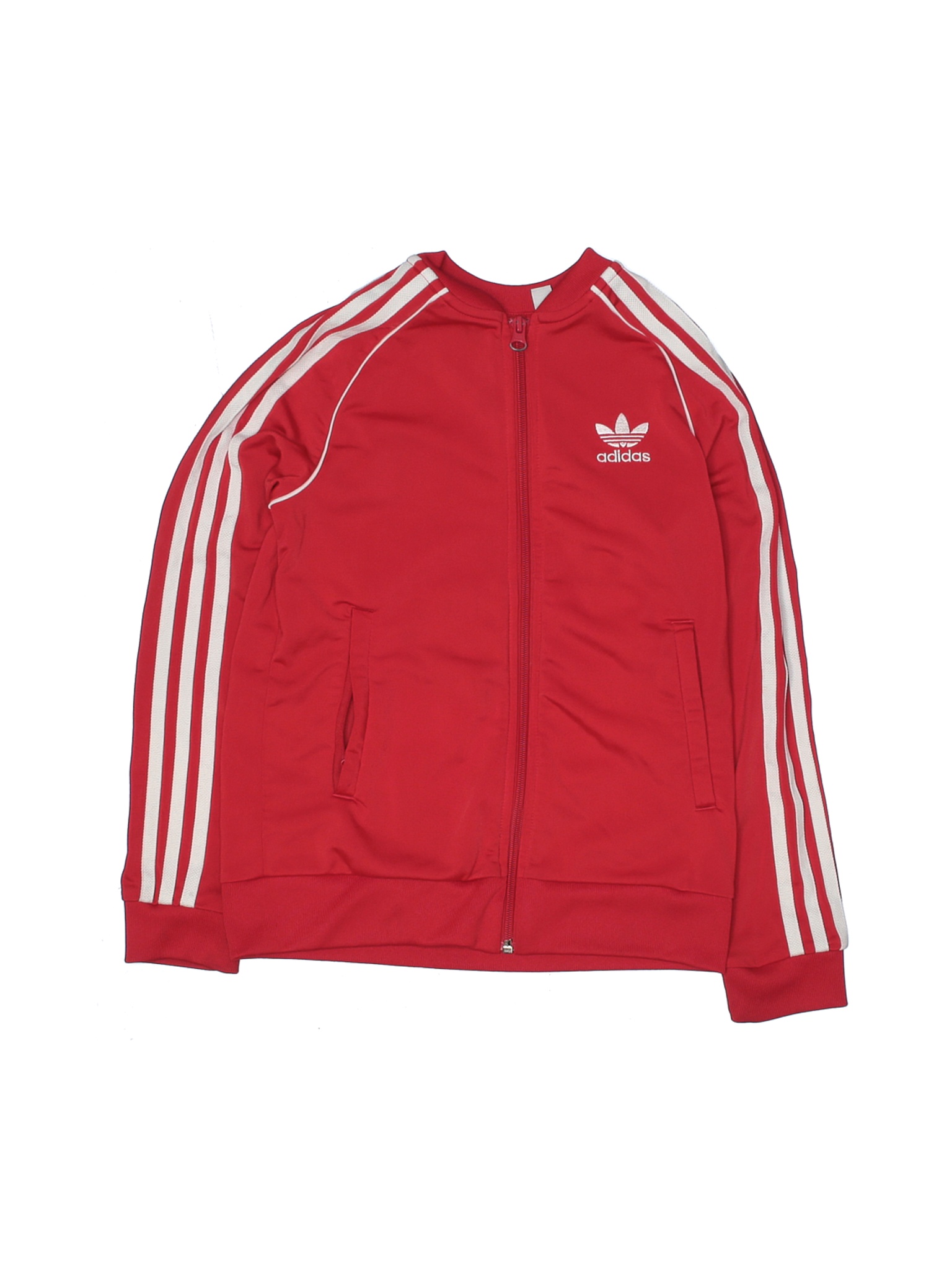 Adidas Boys Red Track Jacket S Youth | eBay