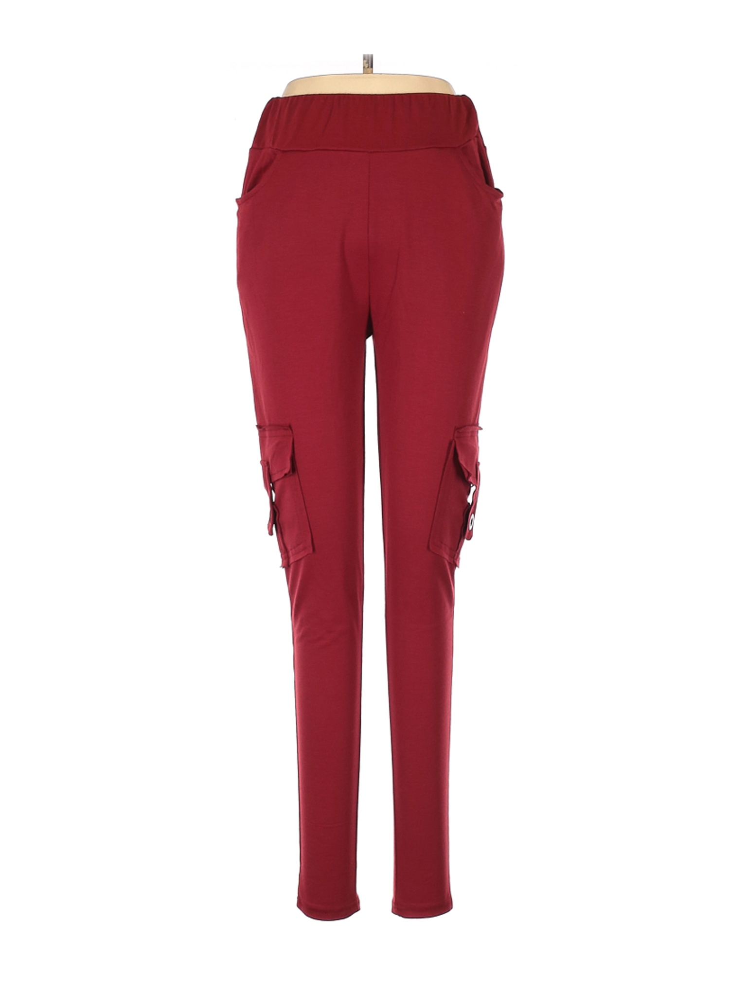 Unbranded Women Red Cargo Pants S | eBay