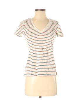 Madewell Whisper Cotton V-Neck Pocket Tee in Brion Stripe (view 1)