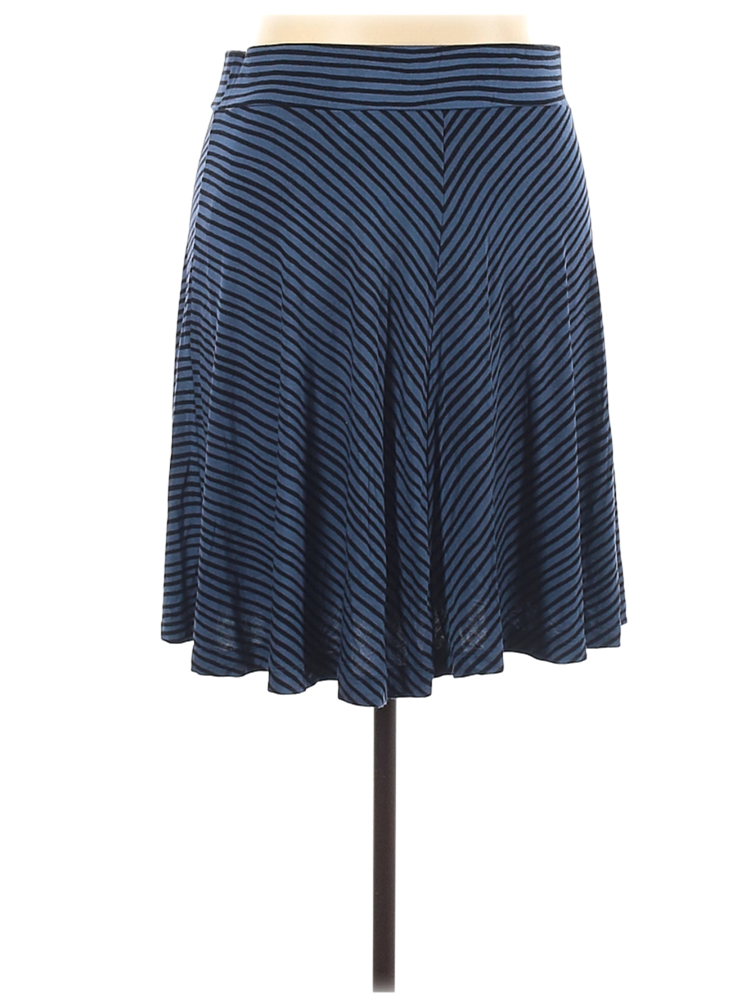 Ann Taylor LOFT Women Blue Casual Skirt XL | eBay