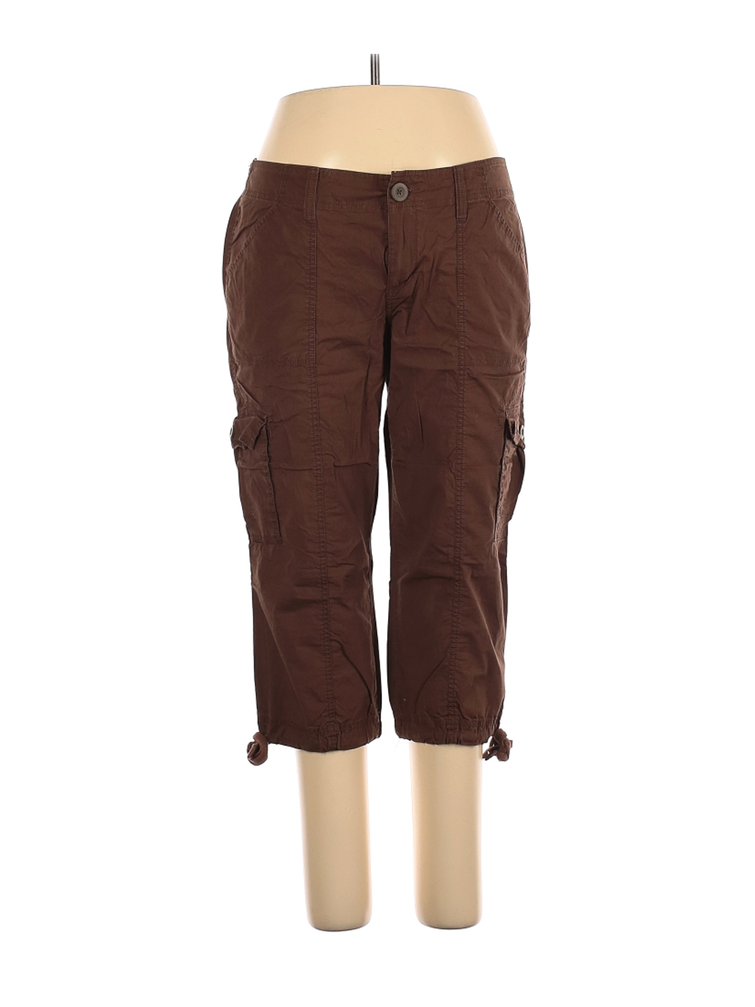Old Navy Women Brown Cargo Pants 14 | eBay
