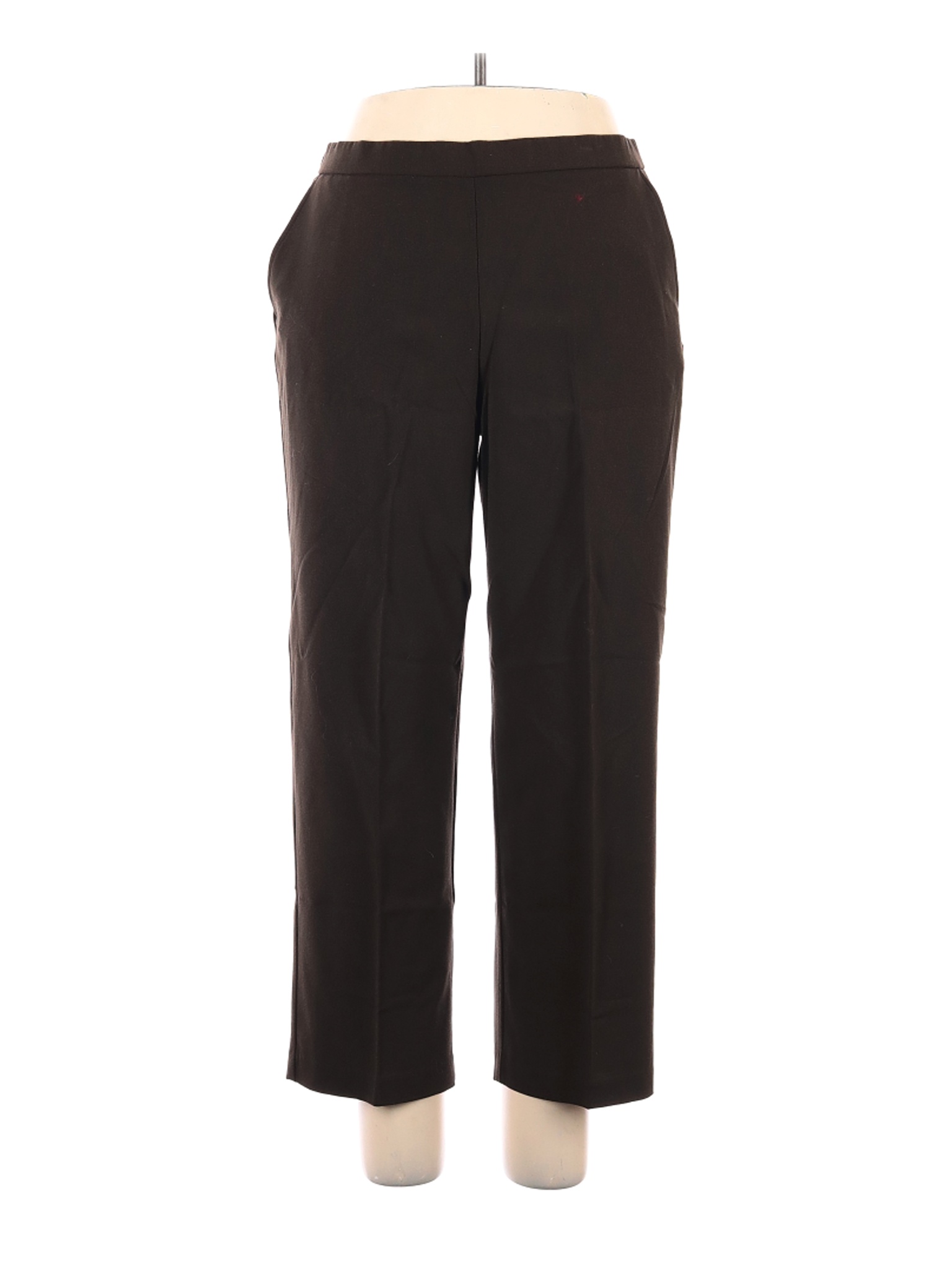 Kim Rogers Women Black Casual Pants 16 | eBay