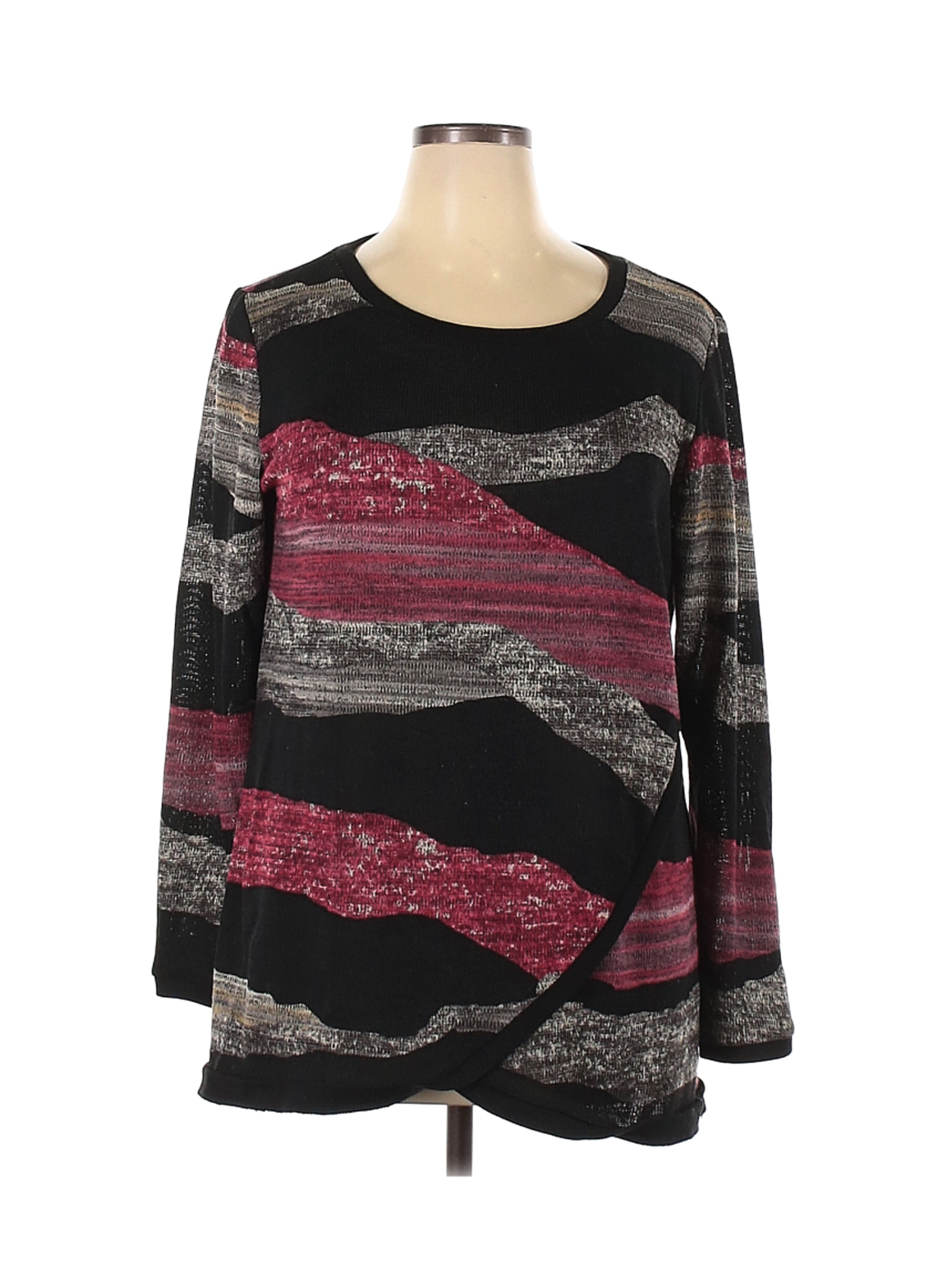 Style&Co Women Black Pullover Sweater XL | eBay