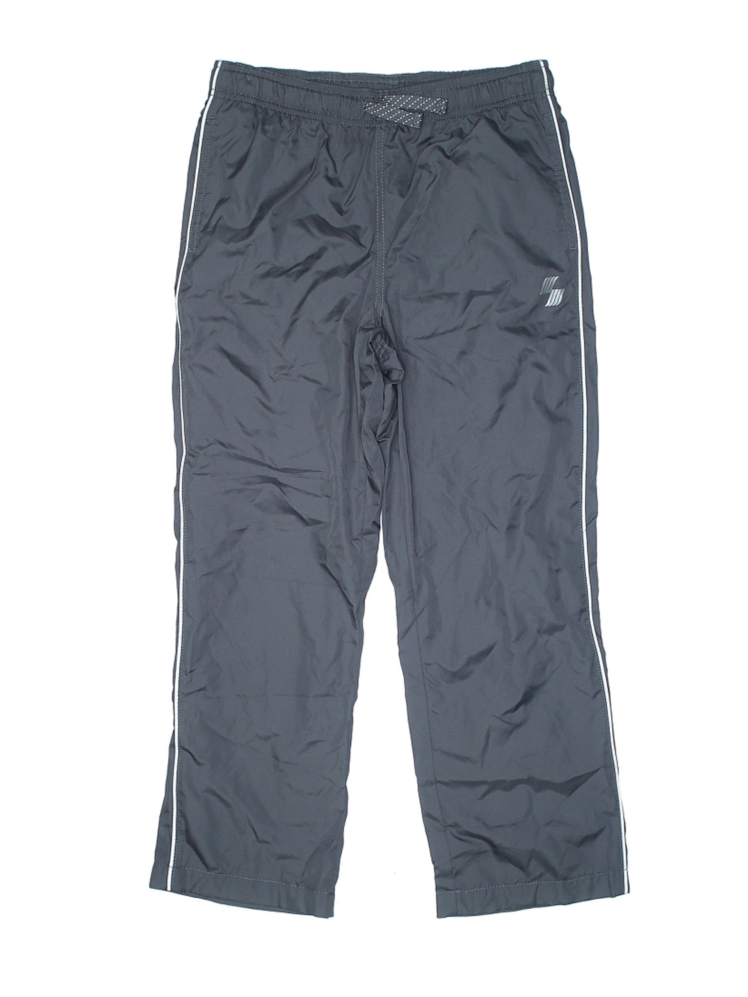 gray track pants
