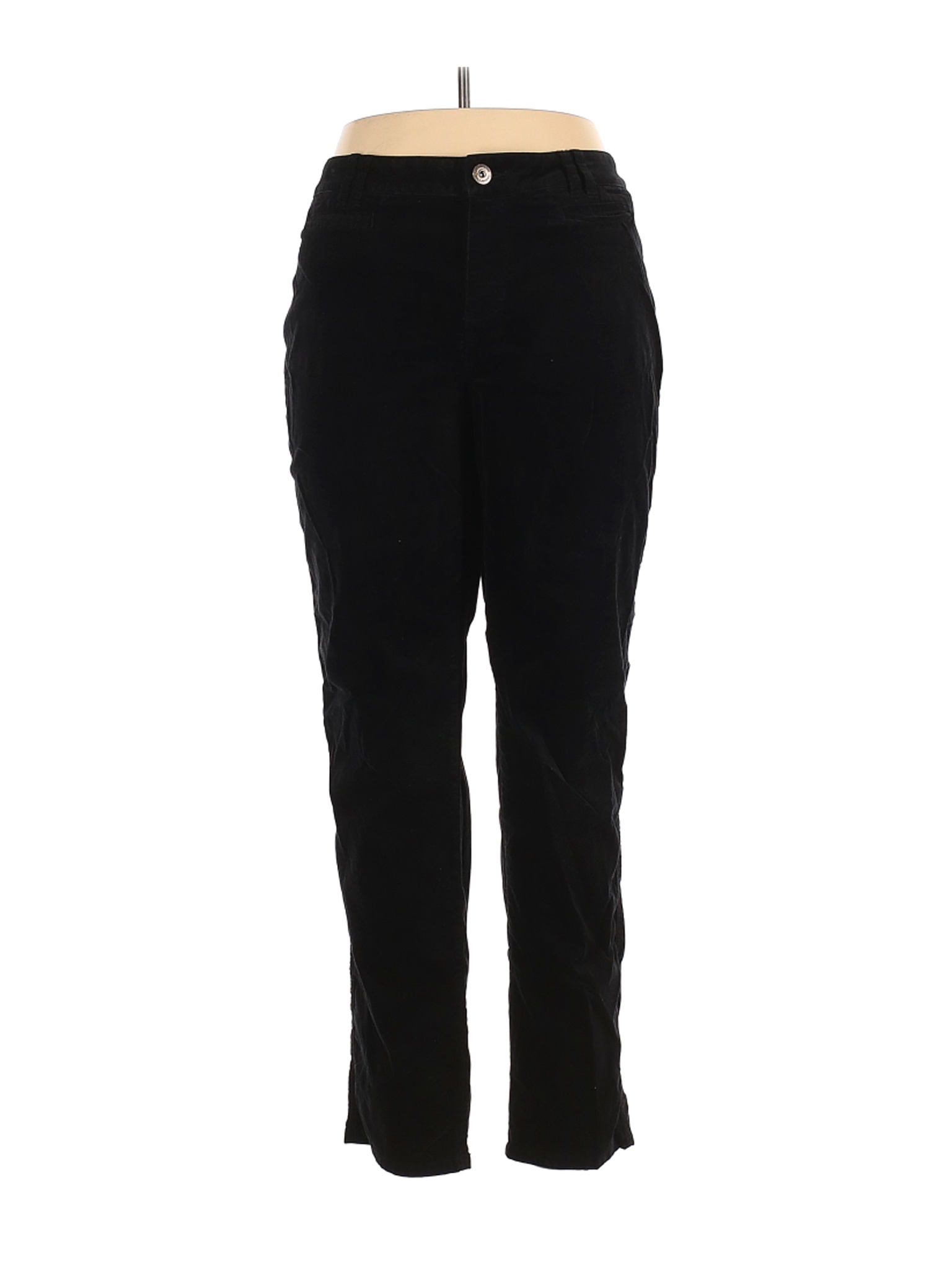Coldwater Creek Women Black Casual Pants 18 Plus | eBay