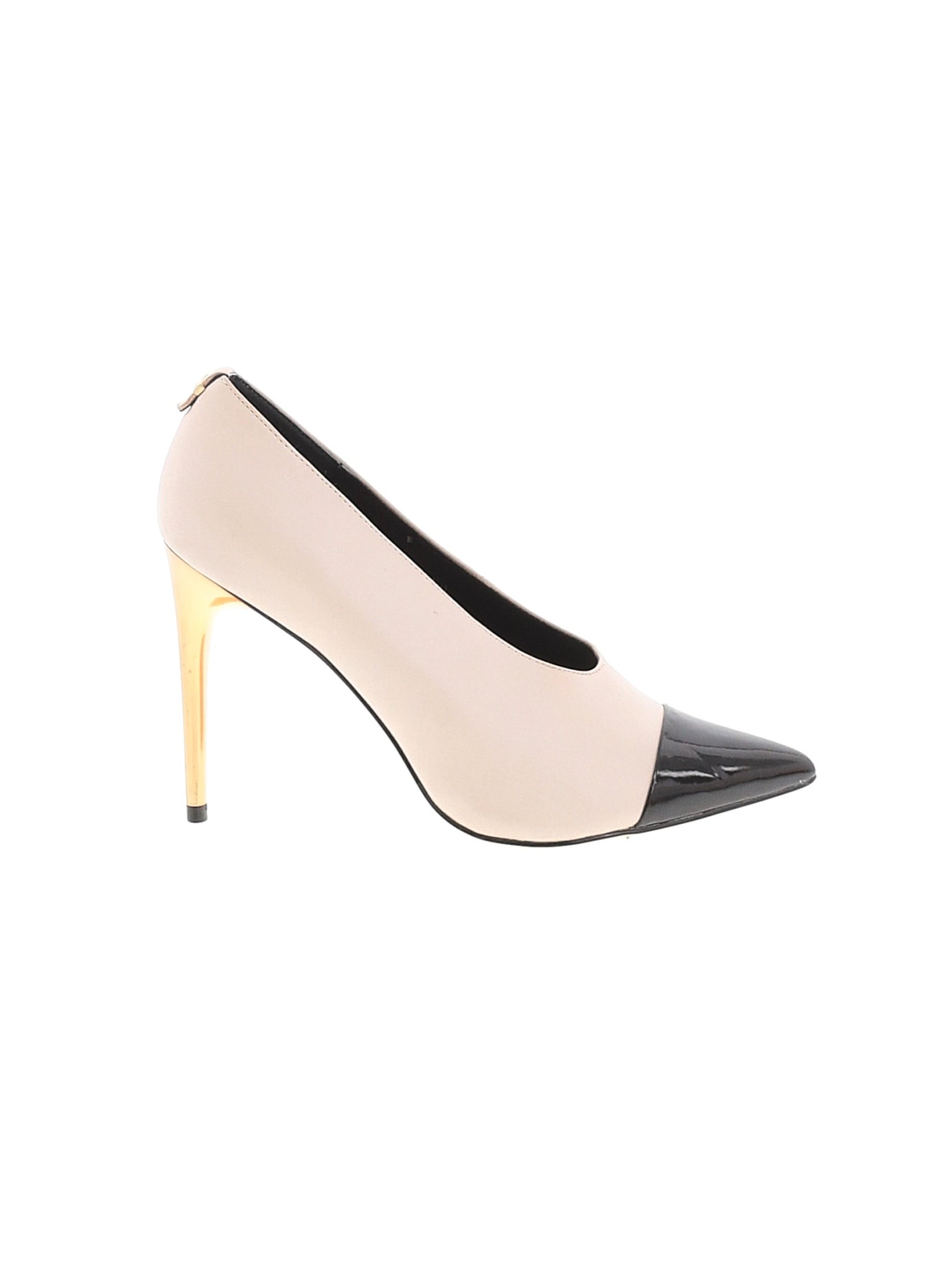 calvin klein tan heels