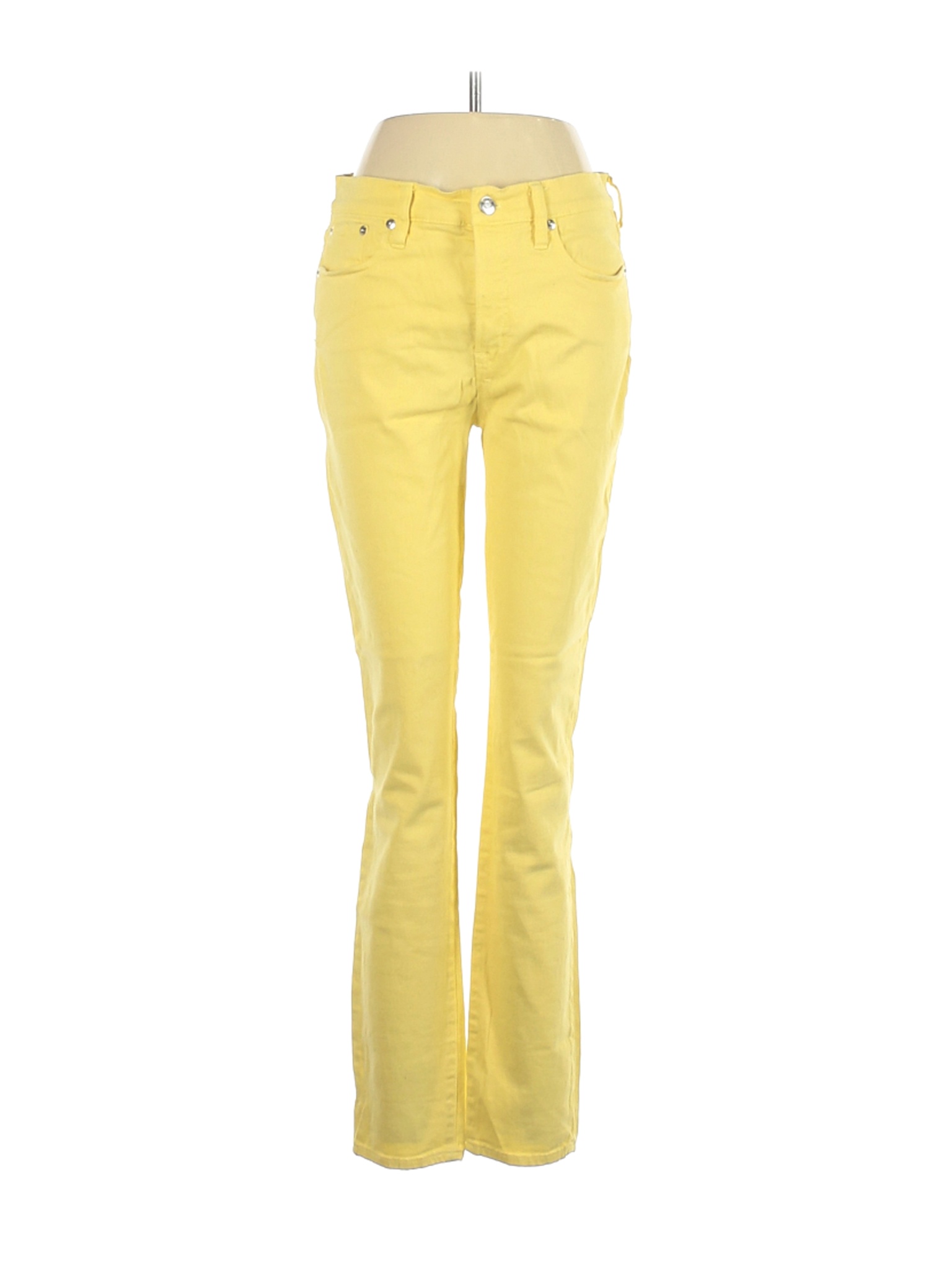 J.Crew Women Yellow Jeans 29 W Tall | eBay
