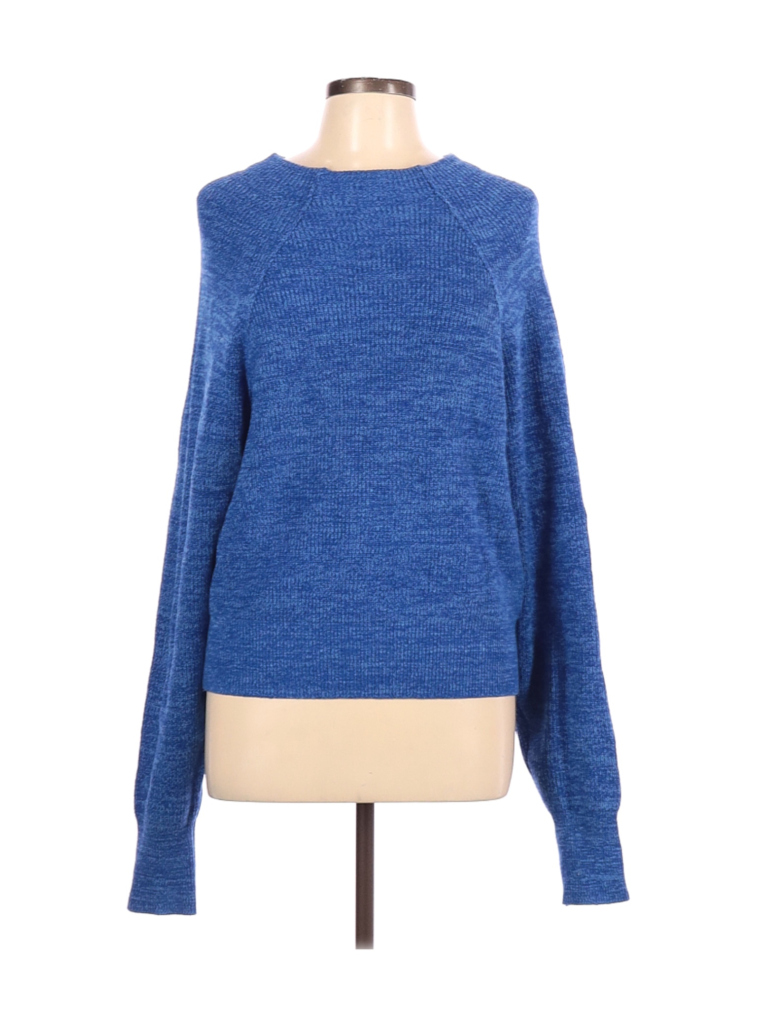 Free People Women Blue Pullover Sweater L | eBay