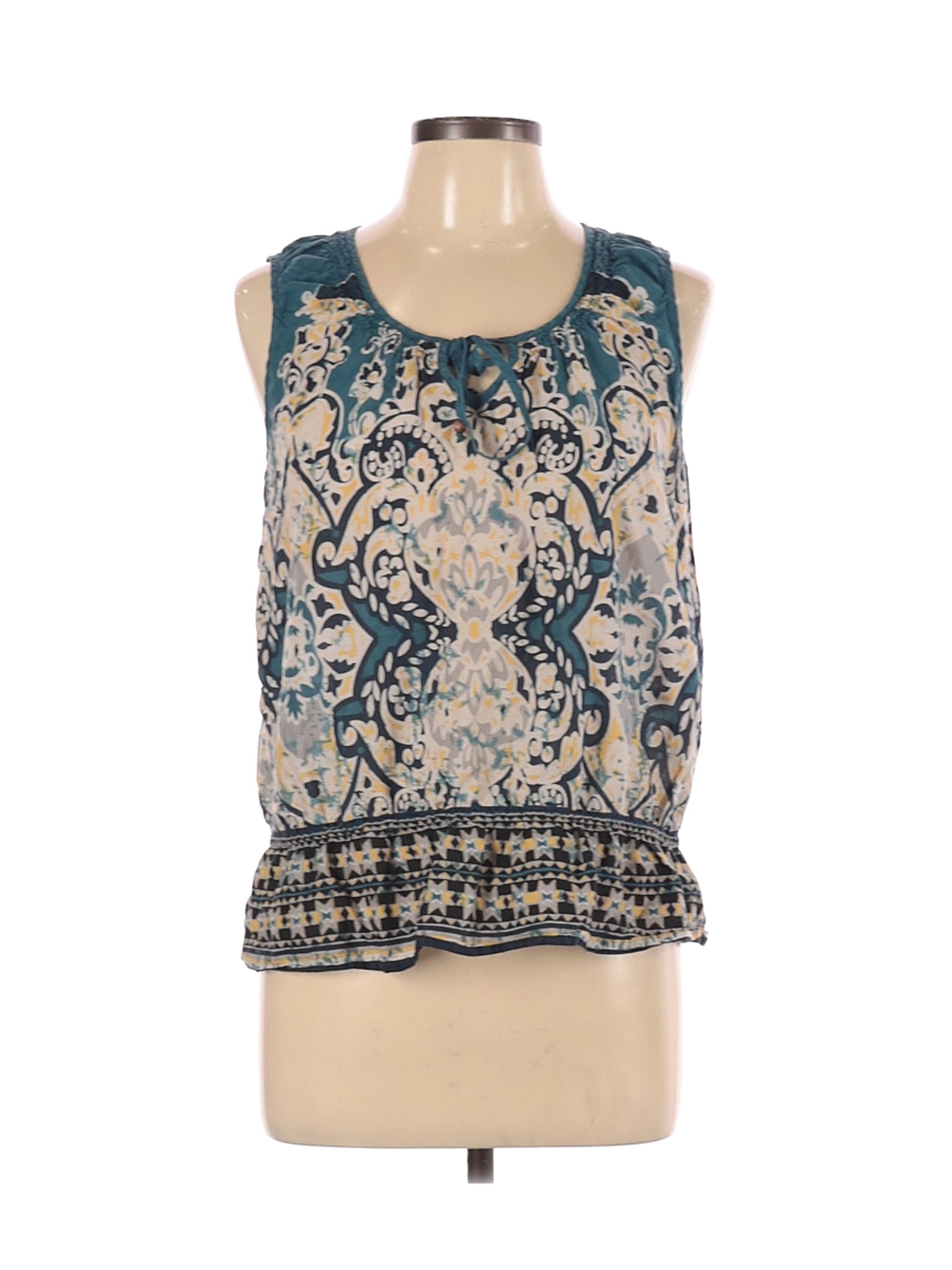 SONOMA life + style Women Green Sleeveless Blouse L | eBay