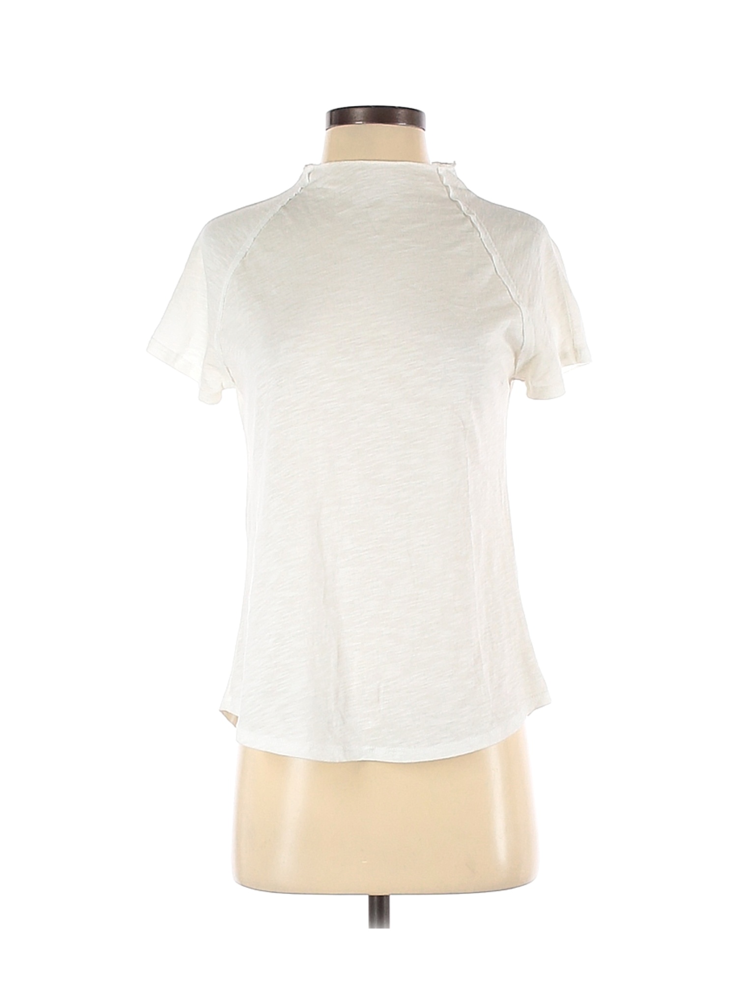 Wasabi + mint Women White Short Sleeve T-Shirt S | eBay