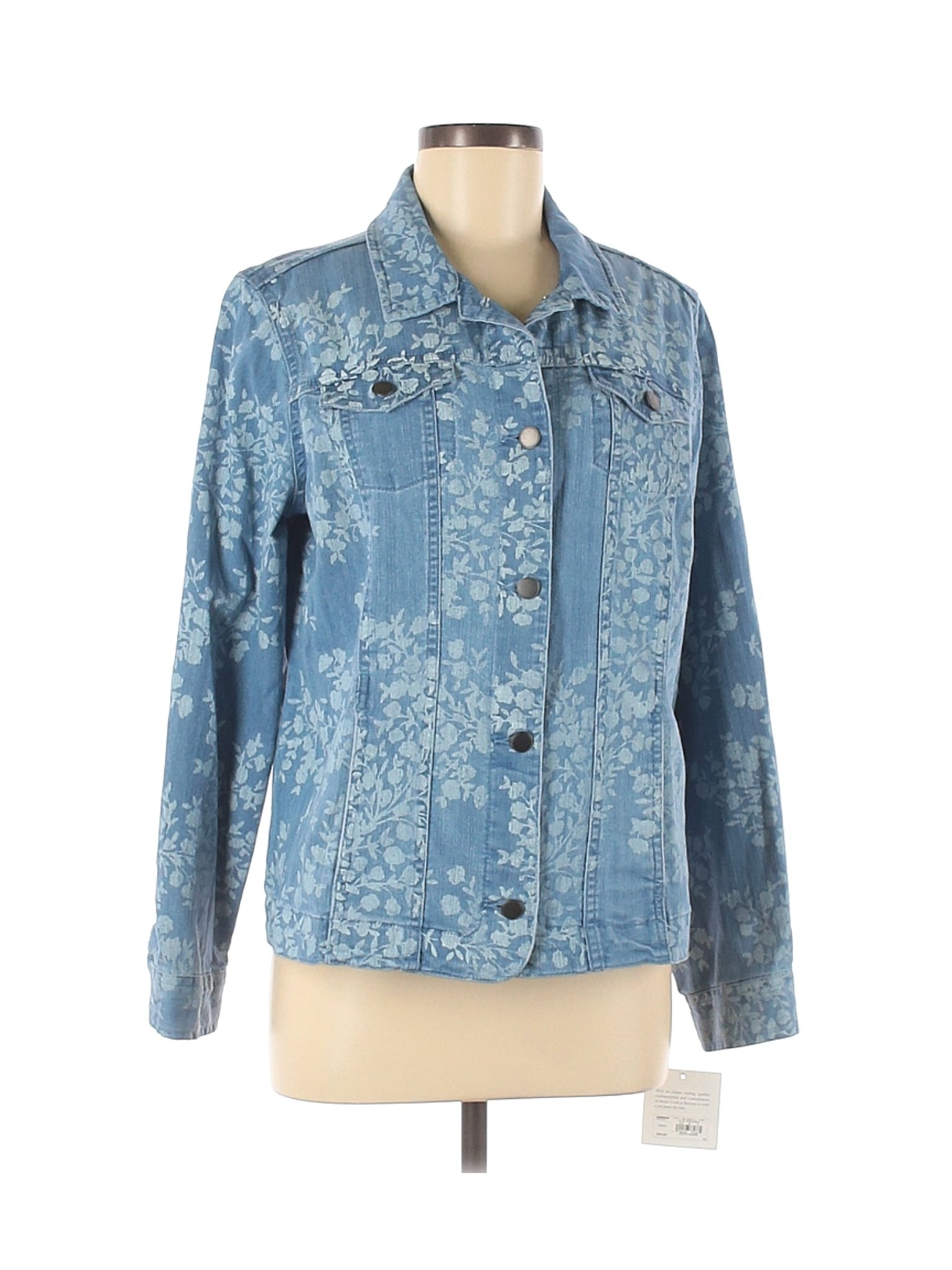 Croft & Barrow Women Blue Denim Jacket M | eBay