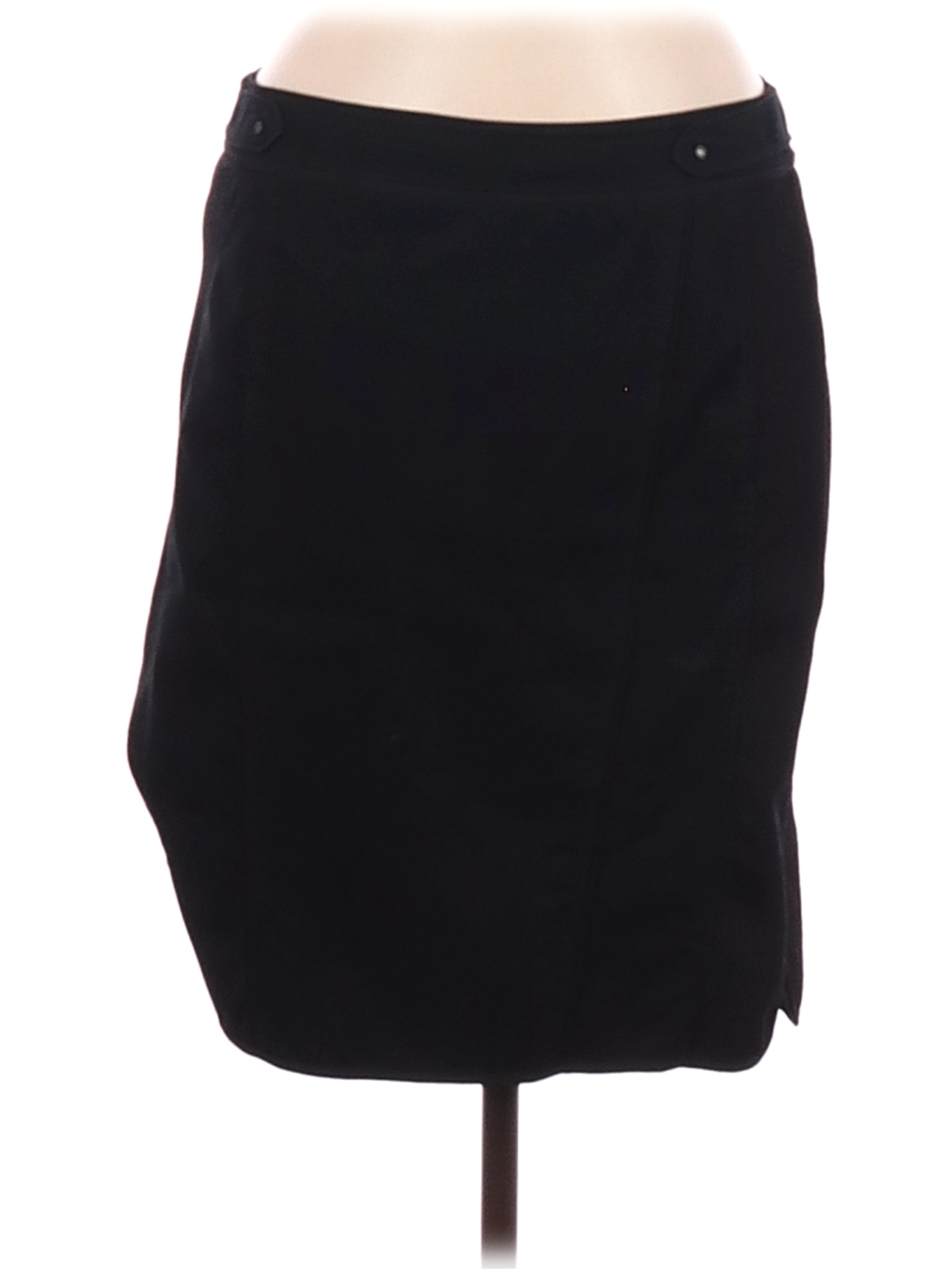 White House Black Market Women Black Casual Skirt 8 | eBay