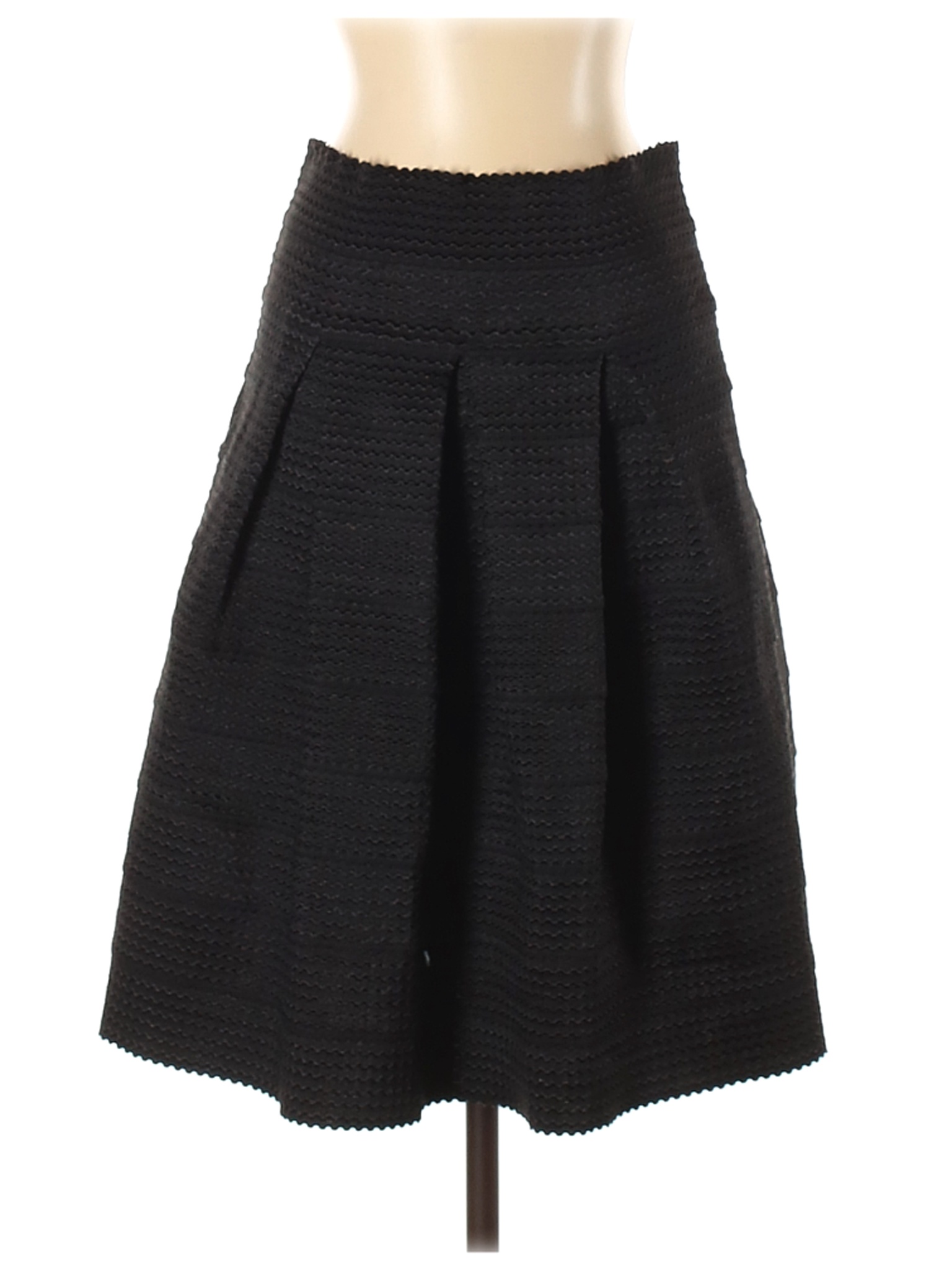 Ann Taylor Women Black Casual Skirt 2 | eBay