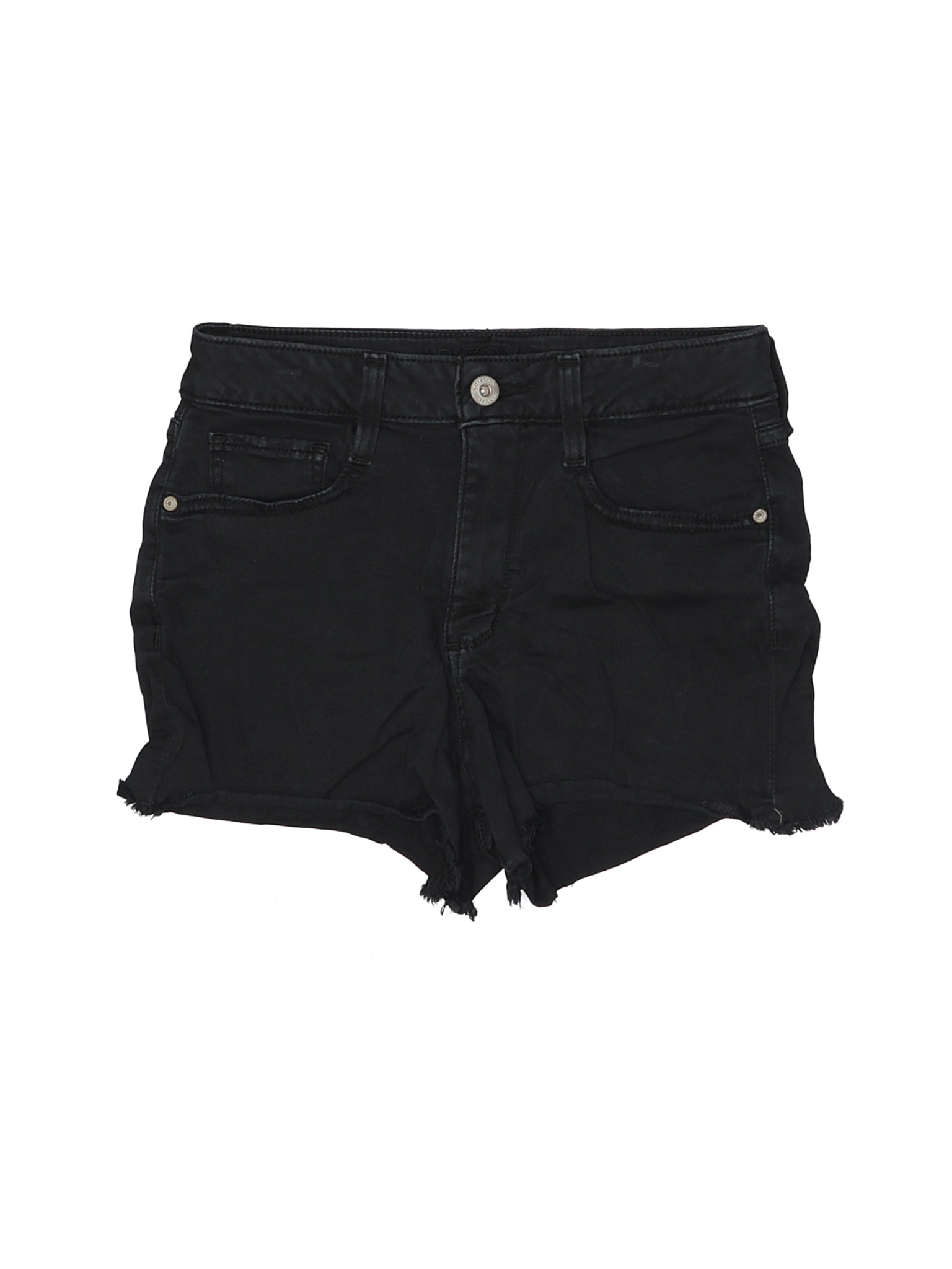 Arizona Jean Company Women Black Denim Shorts 5 | eBay